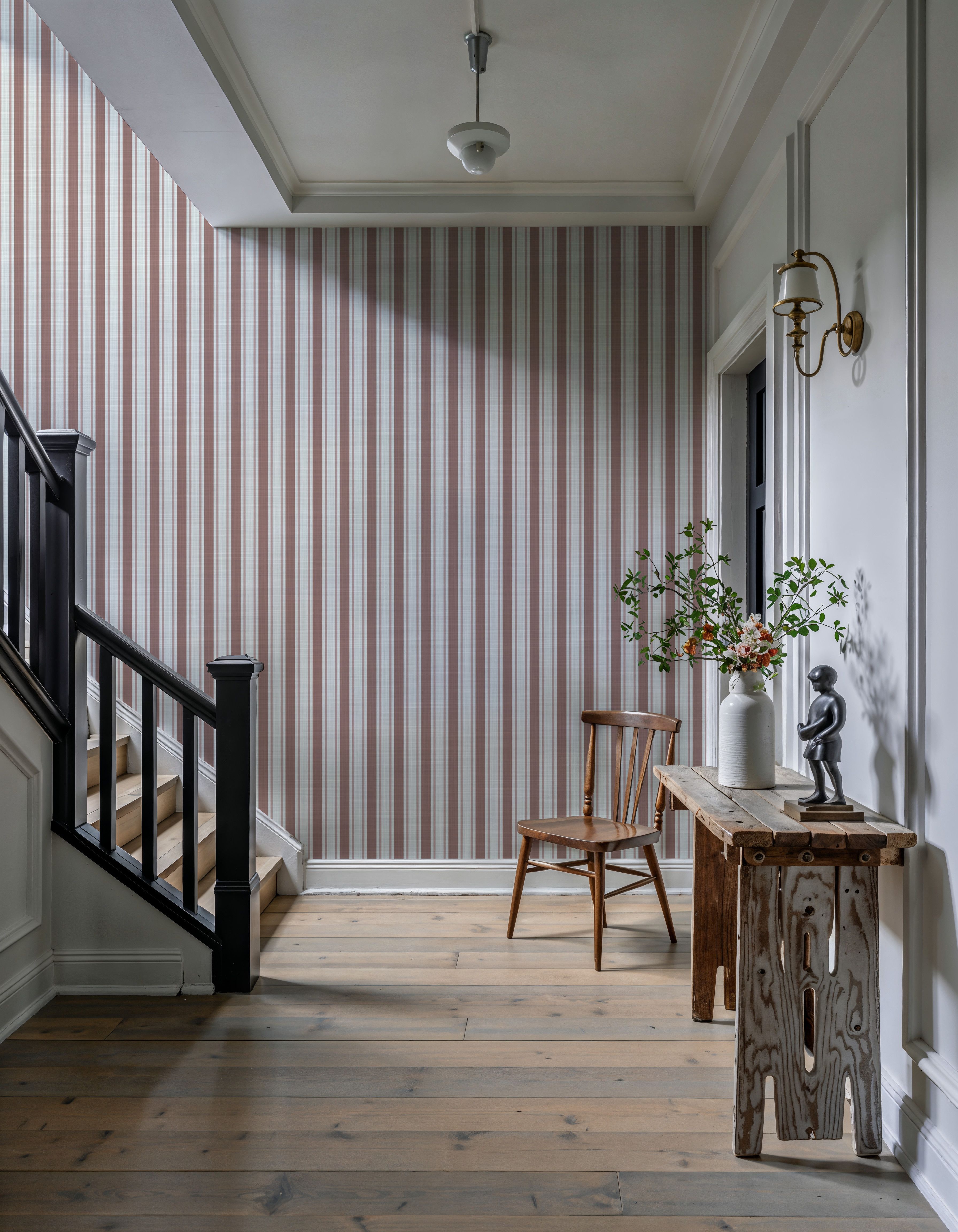 Les Andelys Vertical, Muted Red