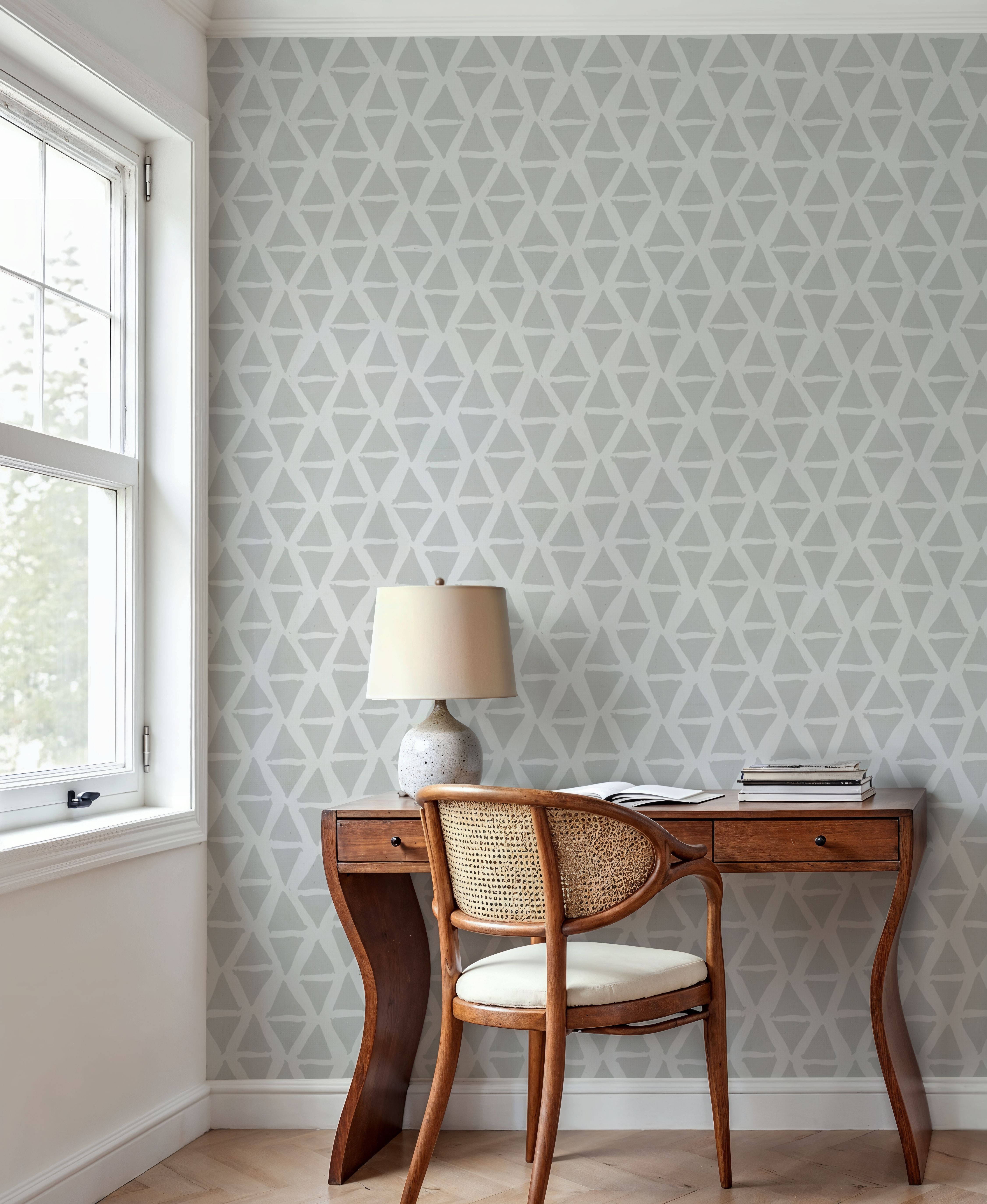 Triangular Meeting Light Gray
