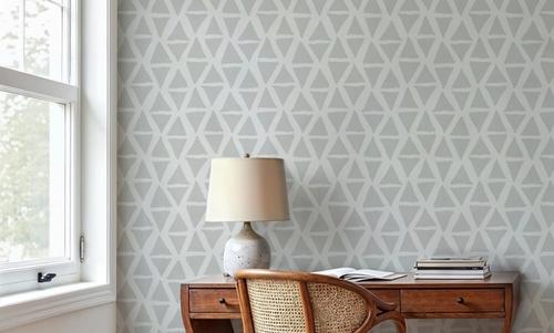 Triangular Meeting Light Gray