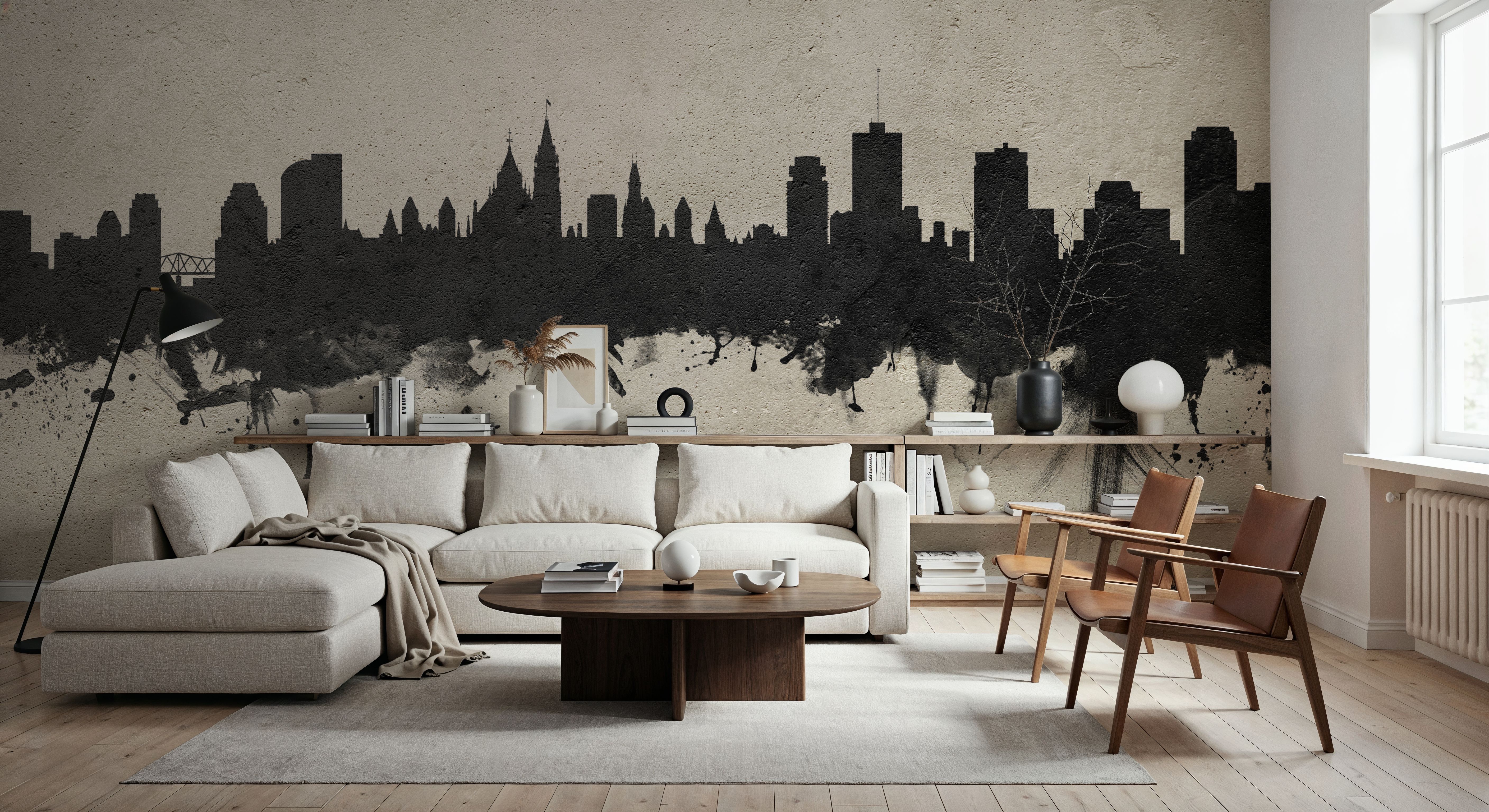 Ottowa Canada Skyline Concrete