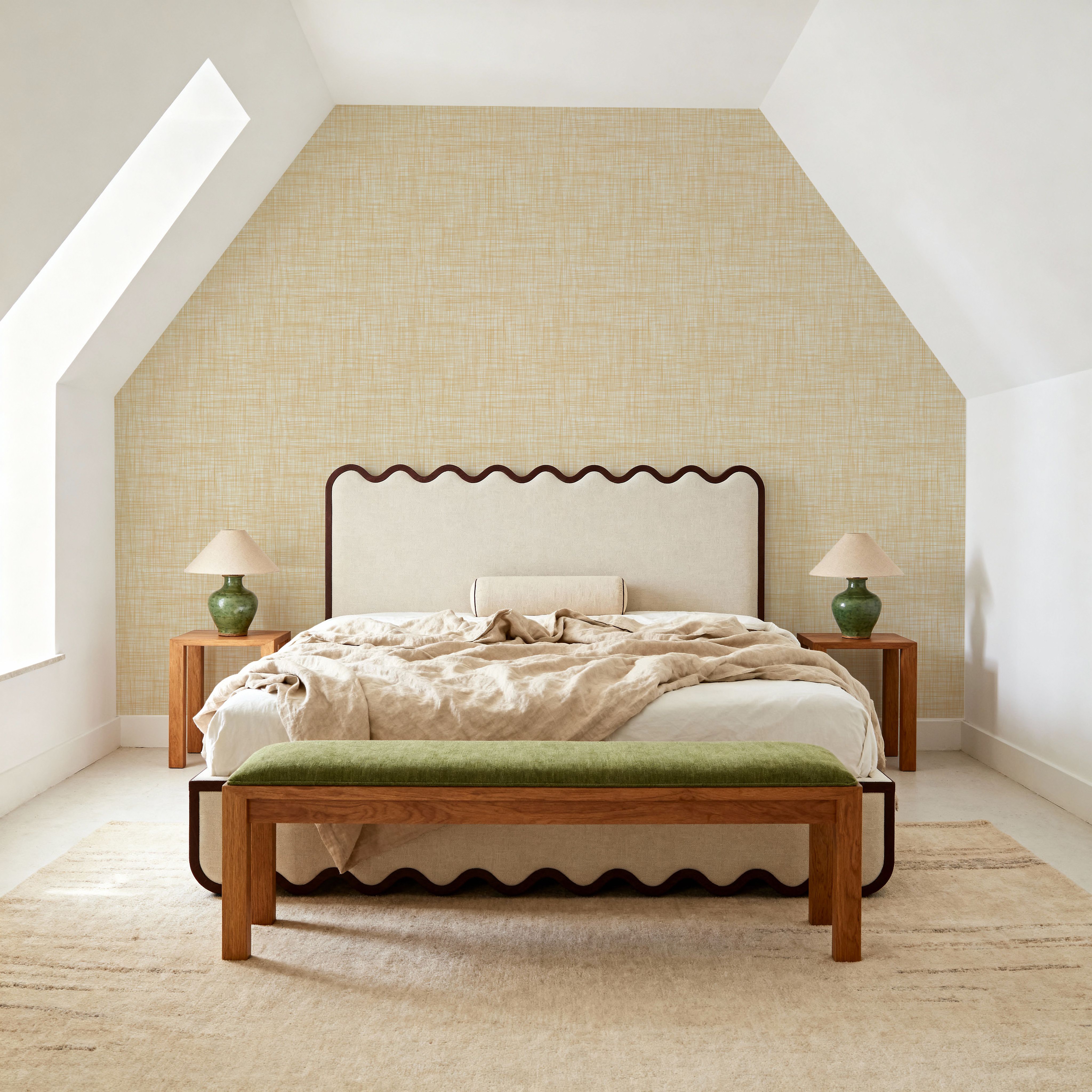 Mottled Linen Effect, Citrus