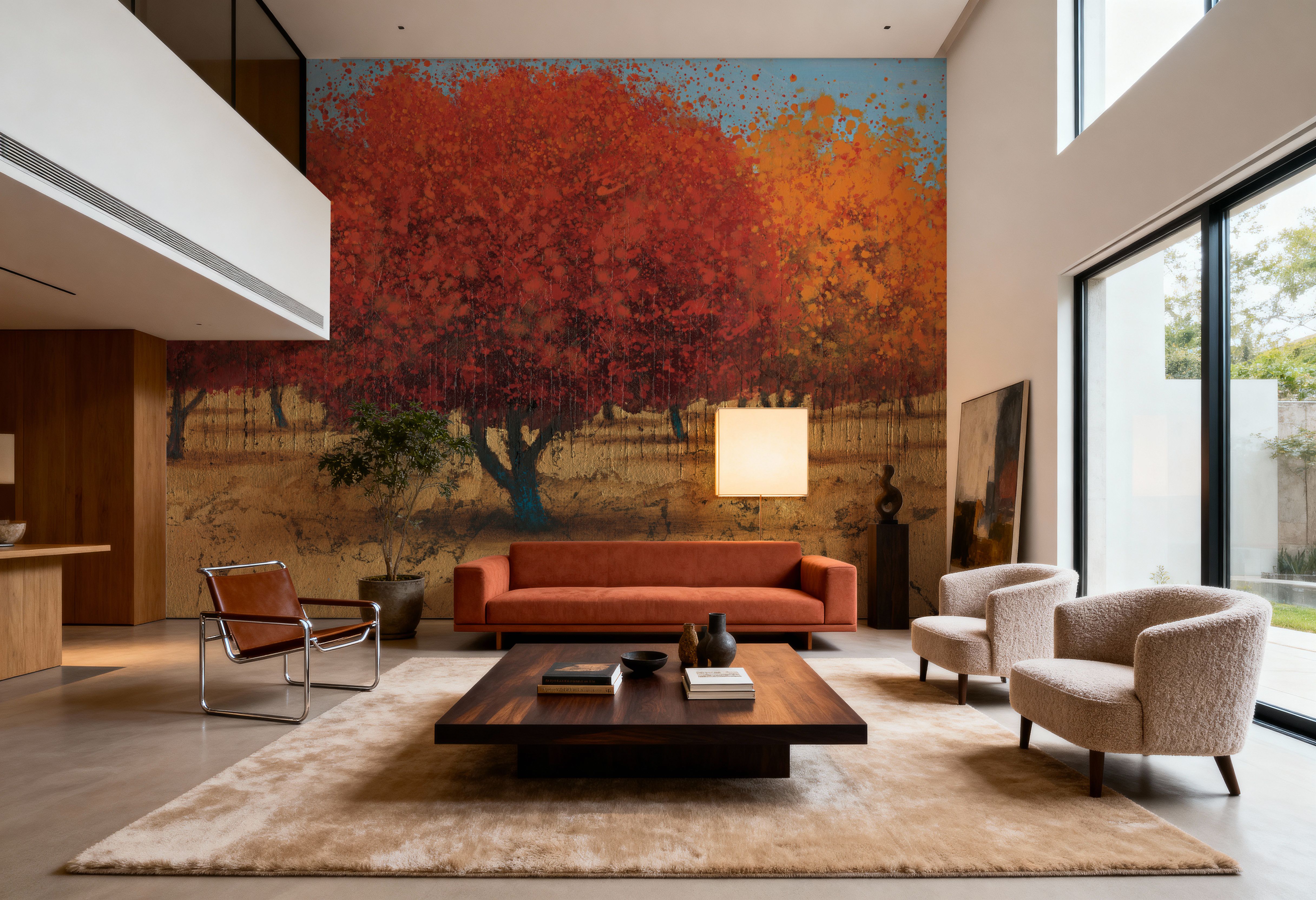 Orange Trees II, Wallpaper