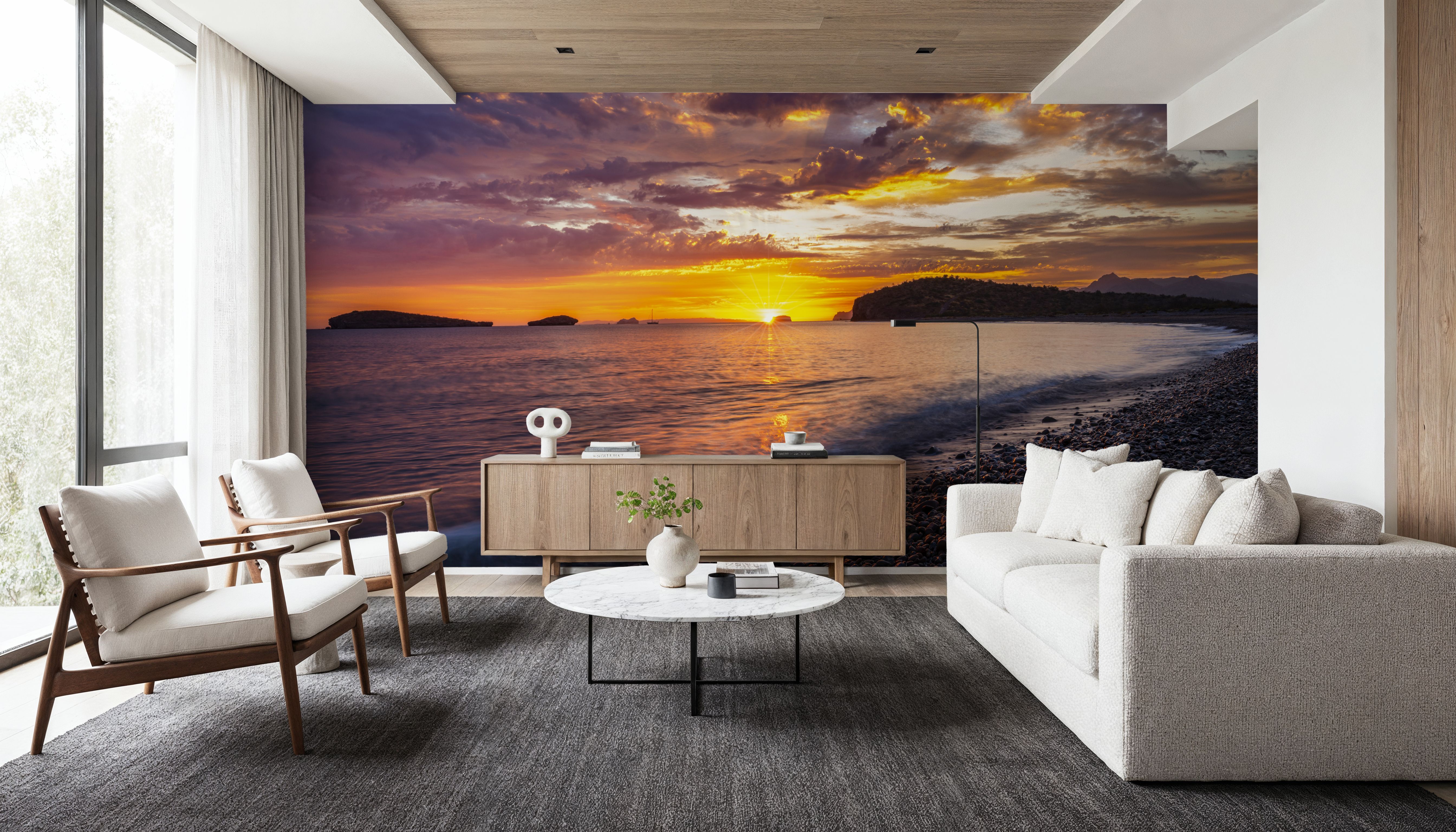 Baja Stone Sunrise