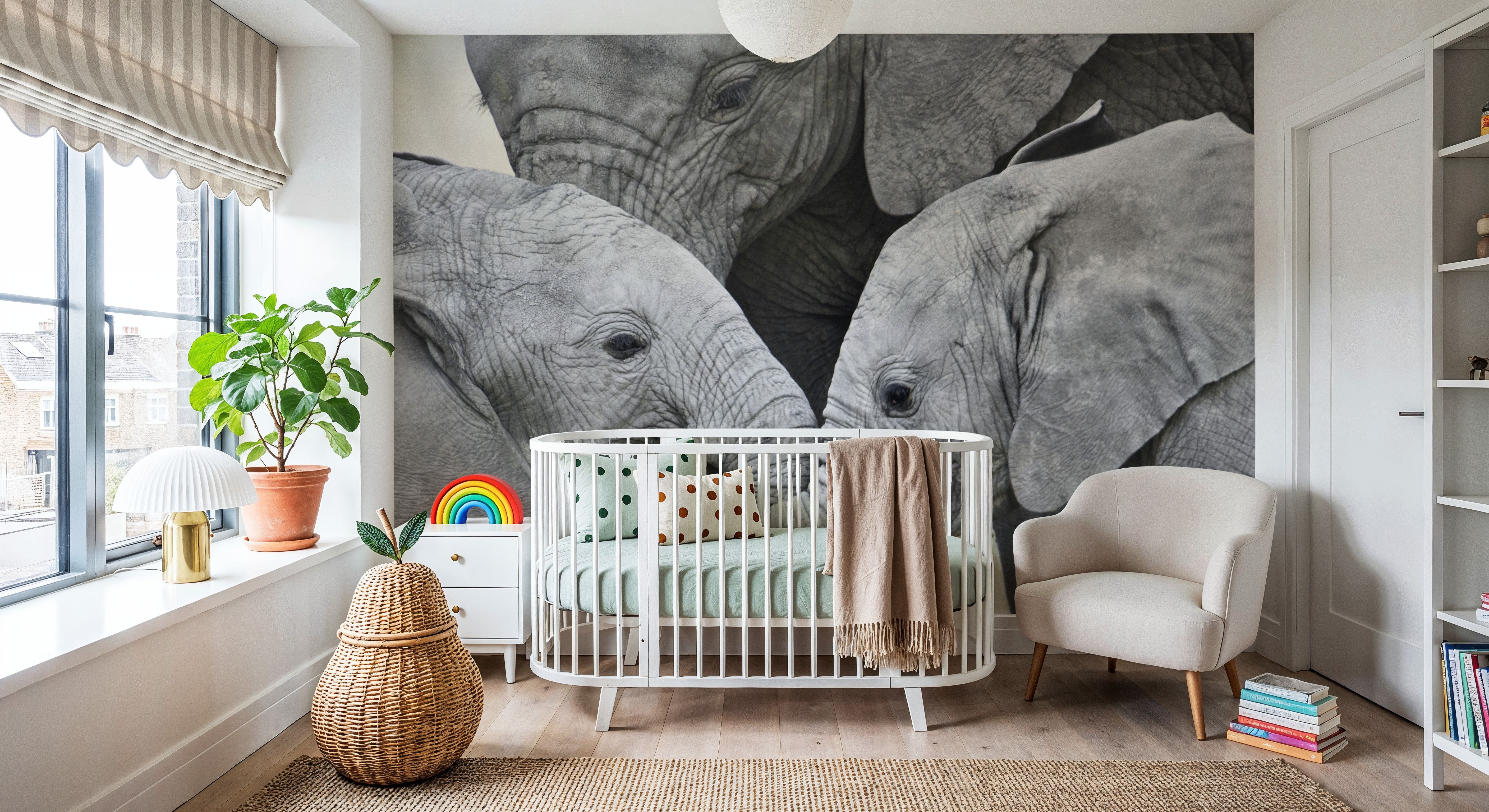 Elephant Greetings Photo