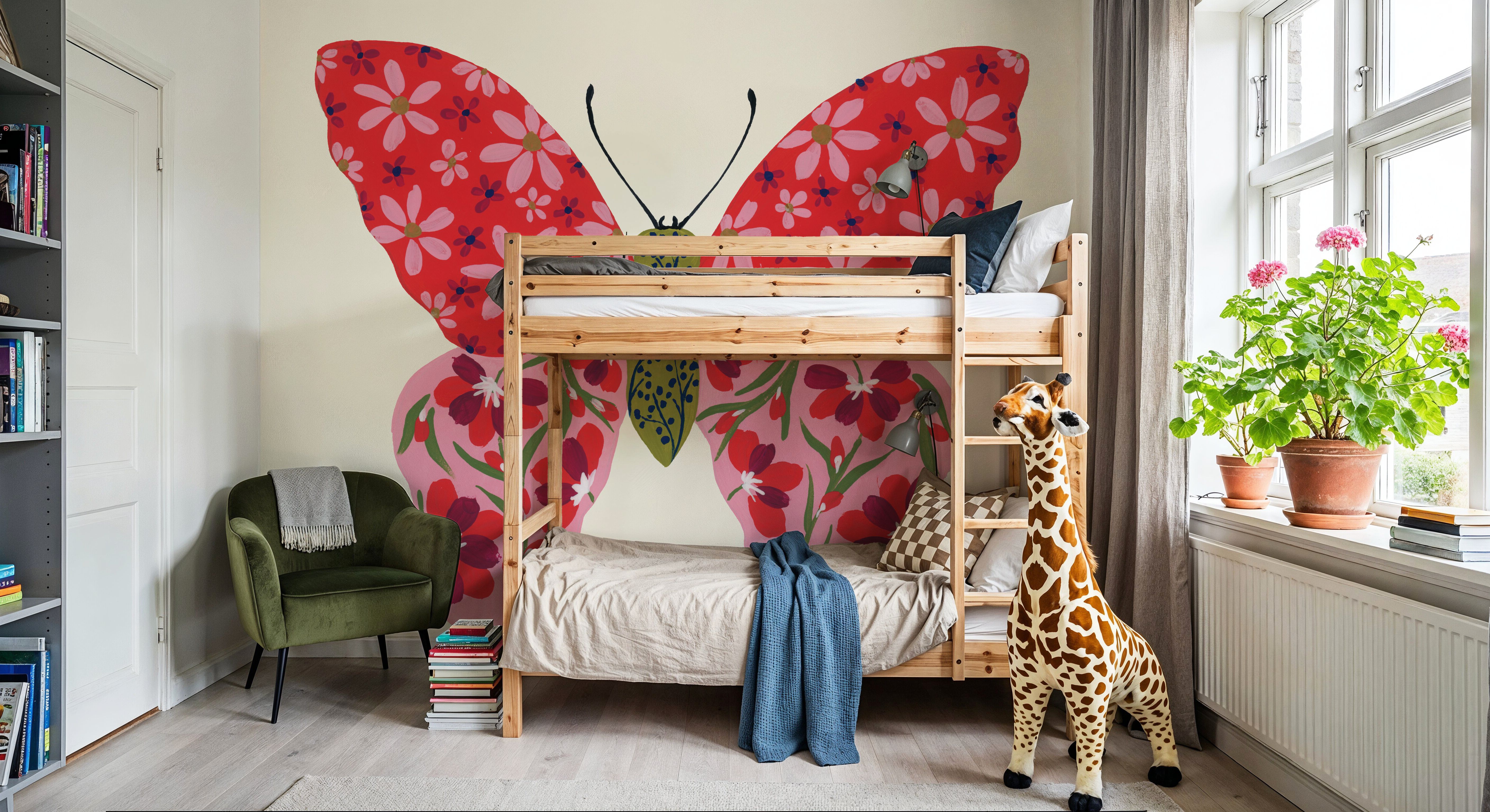 Blooming Butterfly II, Tapet