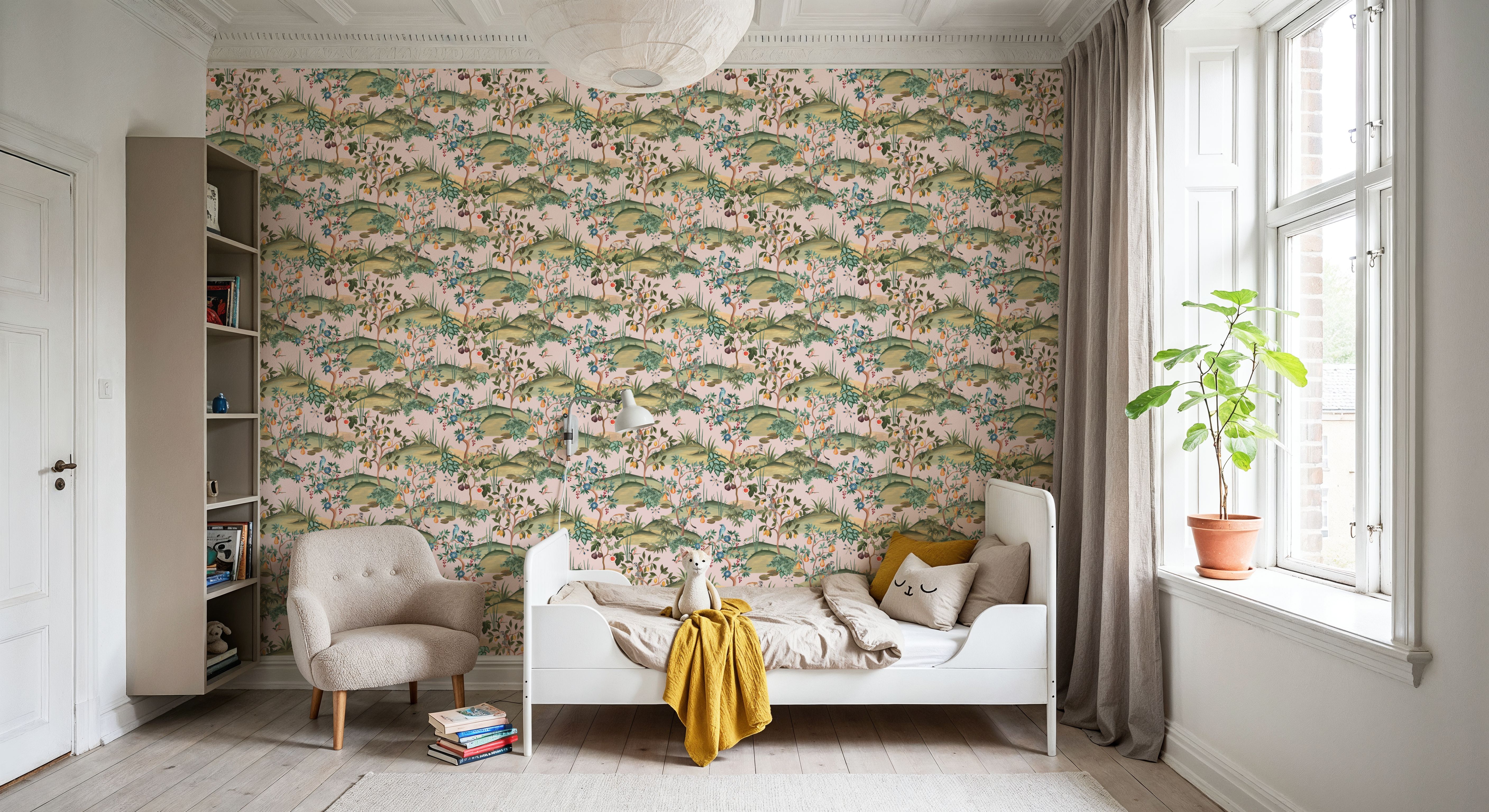 Orchard Reverie Pattern, Soft Pink