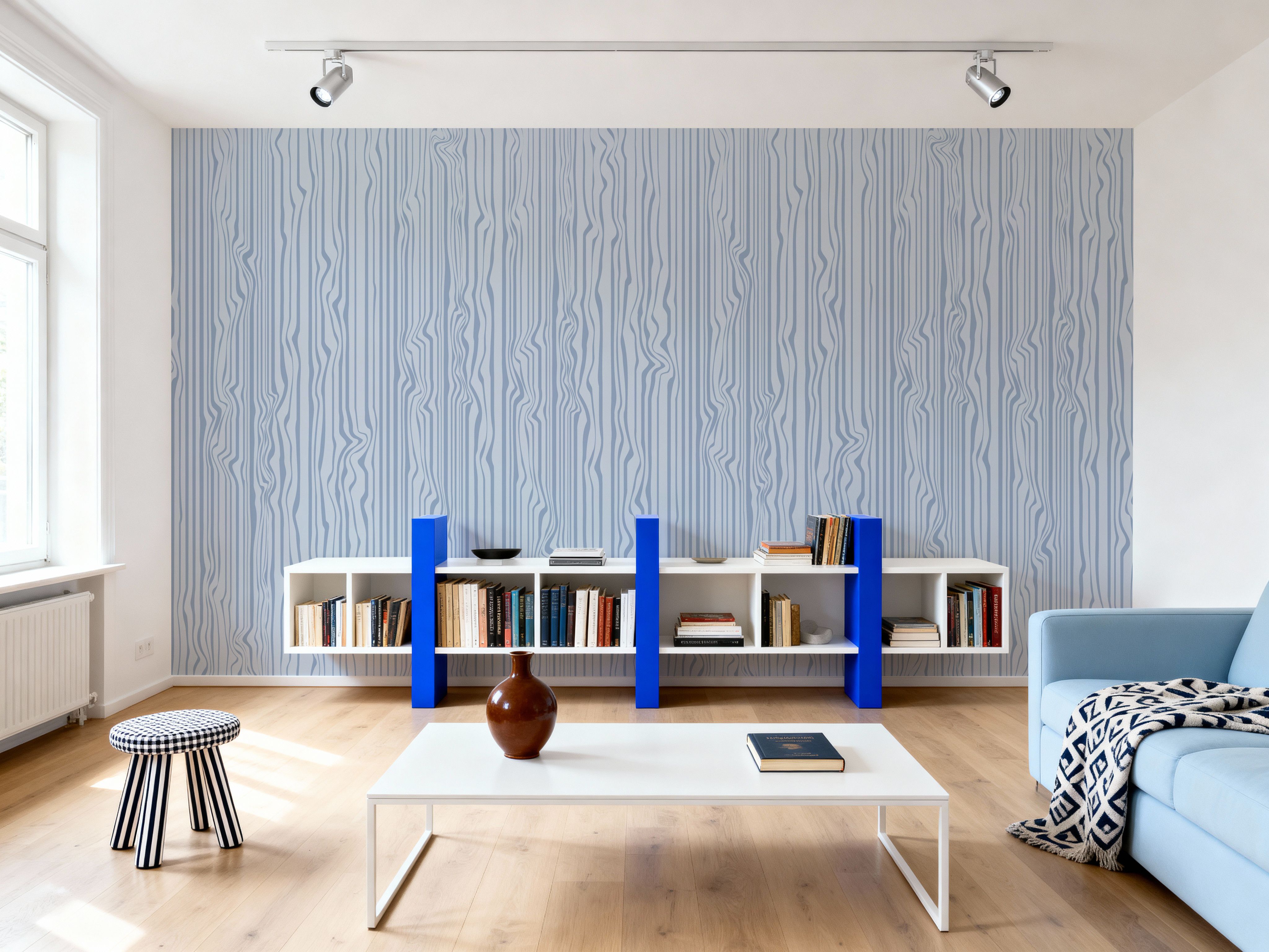 Veneer Lines, Blue