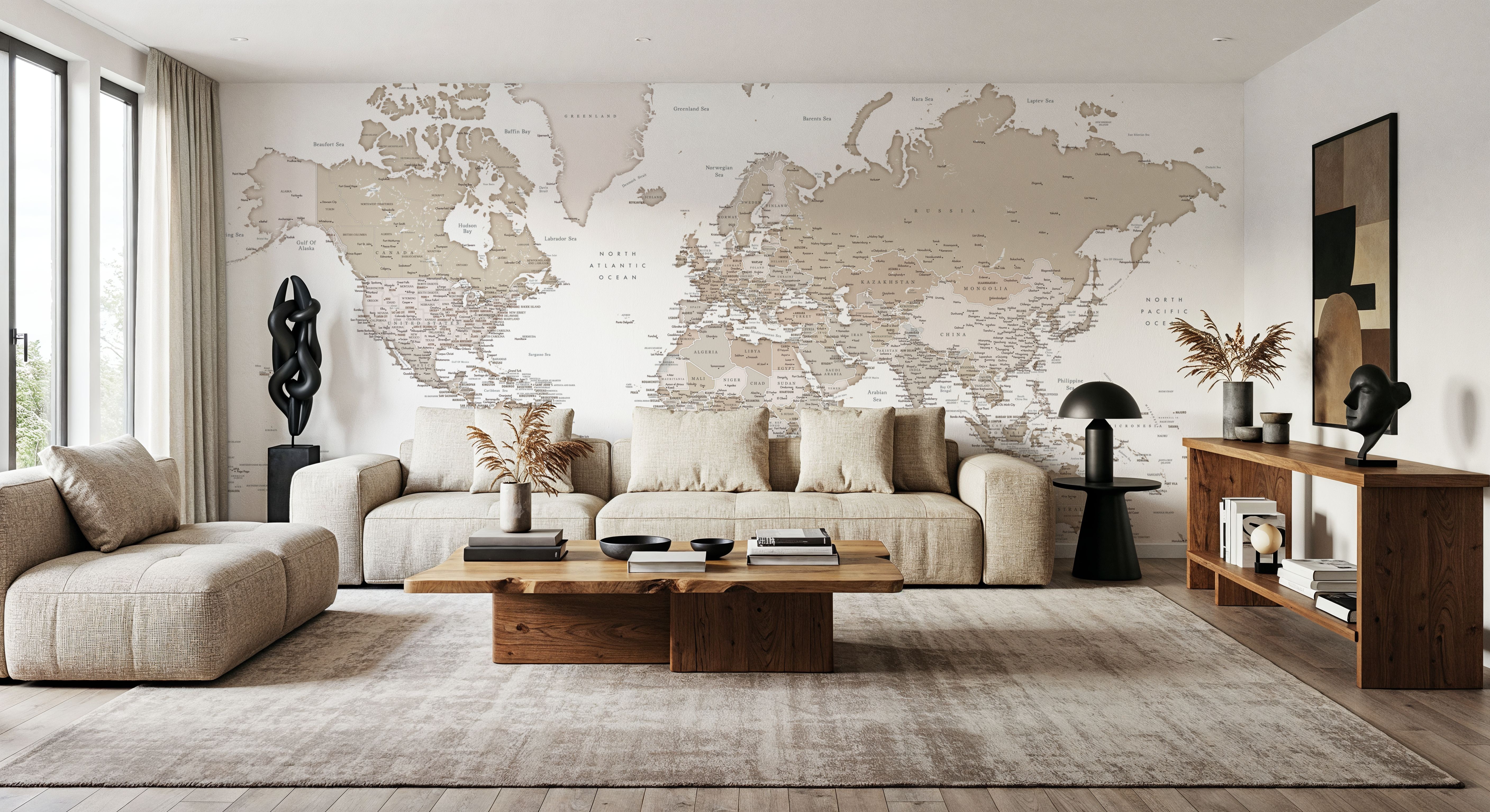 World Map Cities - Louie