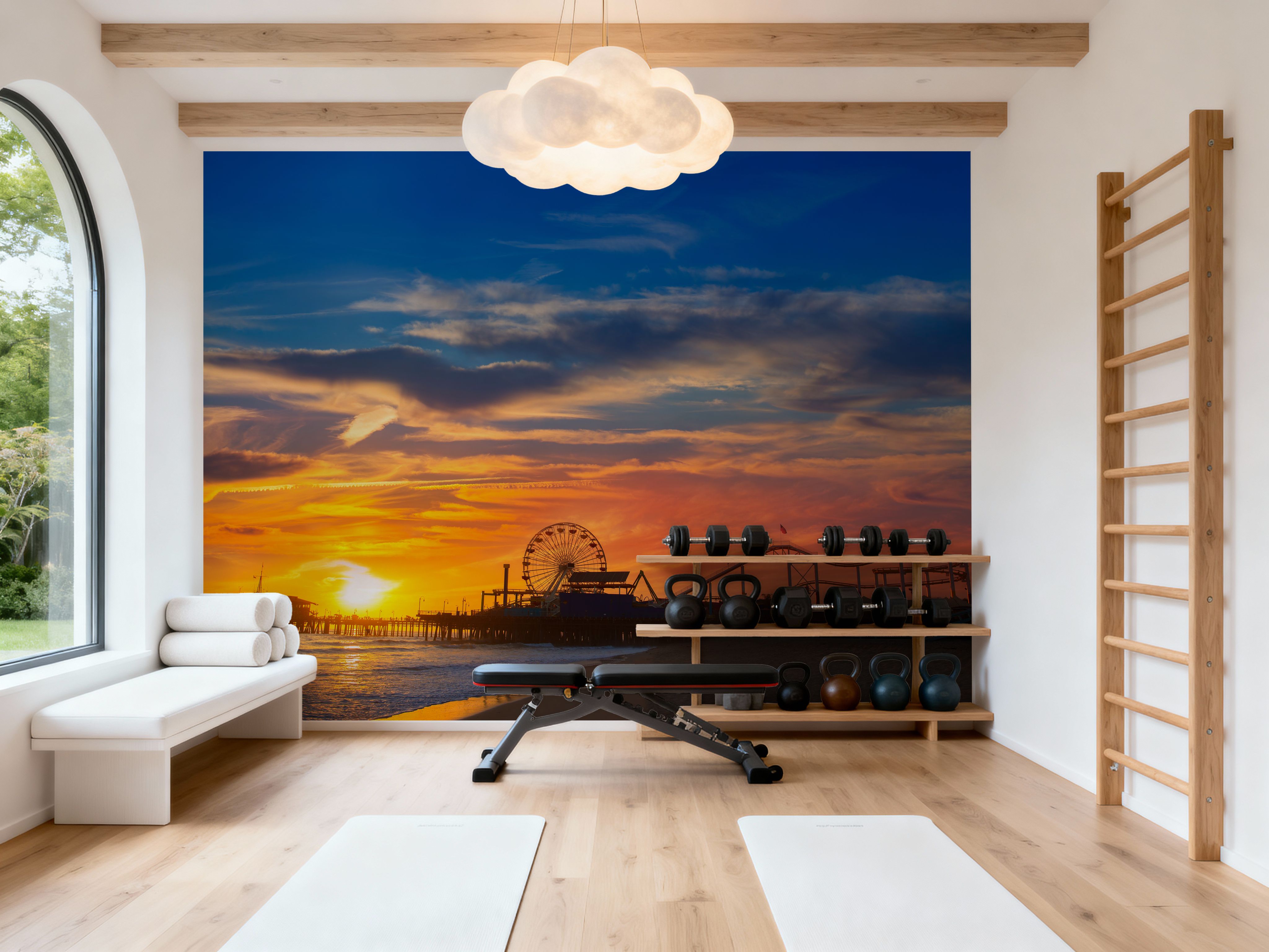 Santa Monica Pier Sunset