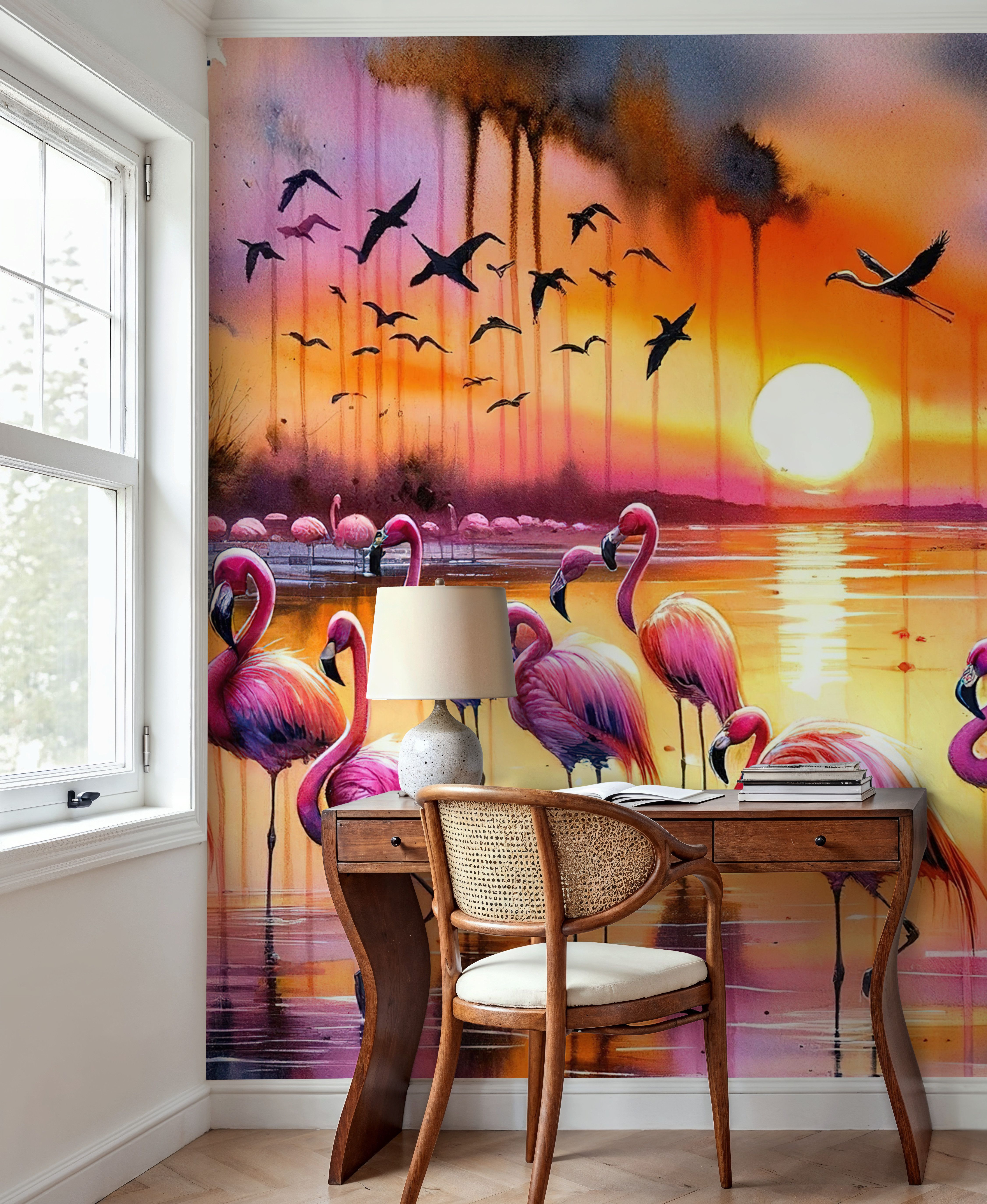 Flamingo Sunset