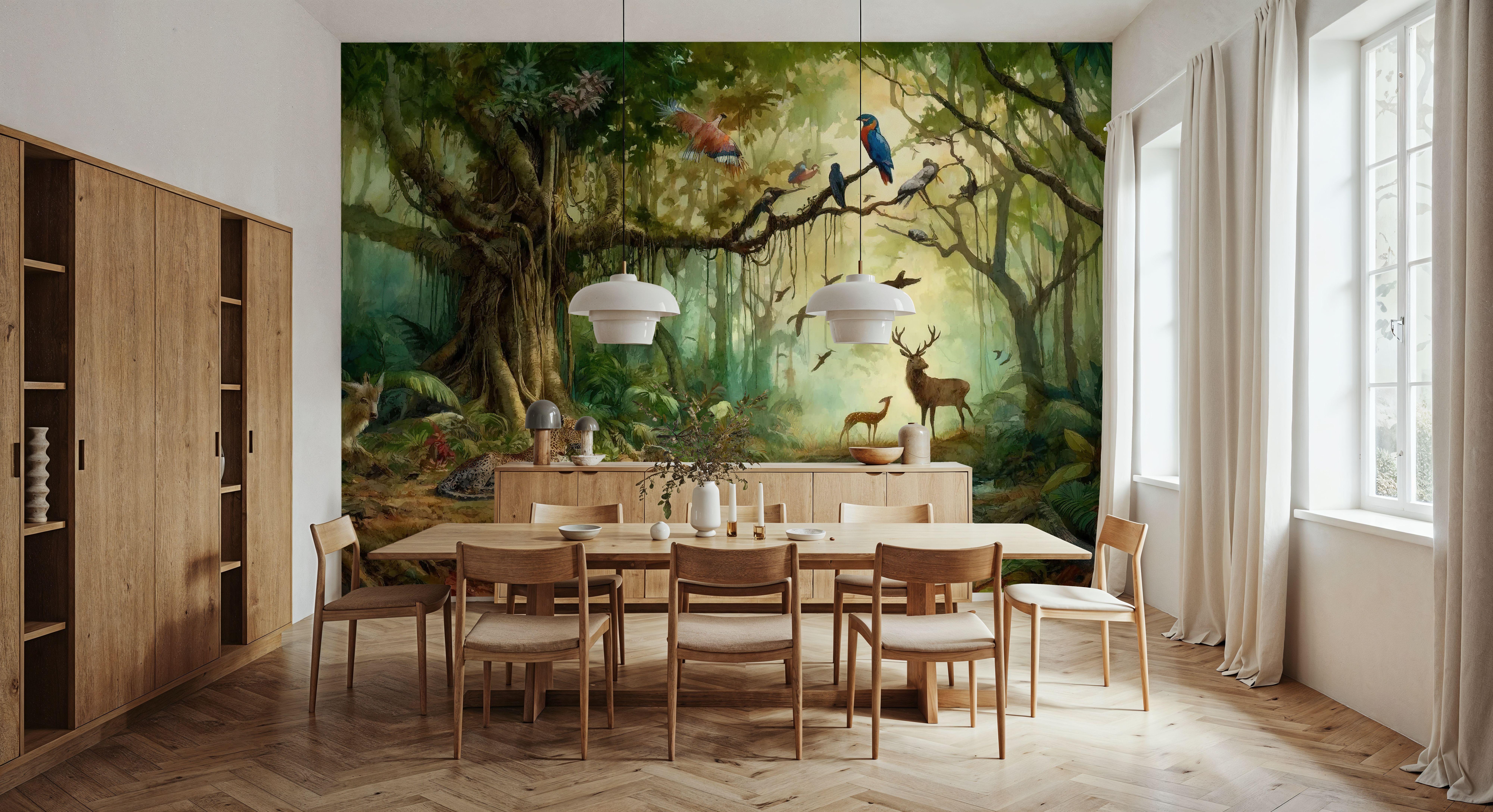 Harmony Amongst Jungle Dwellers