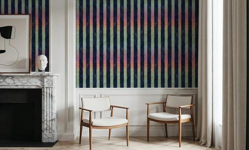Mystical Neon Stripes