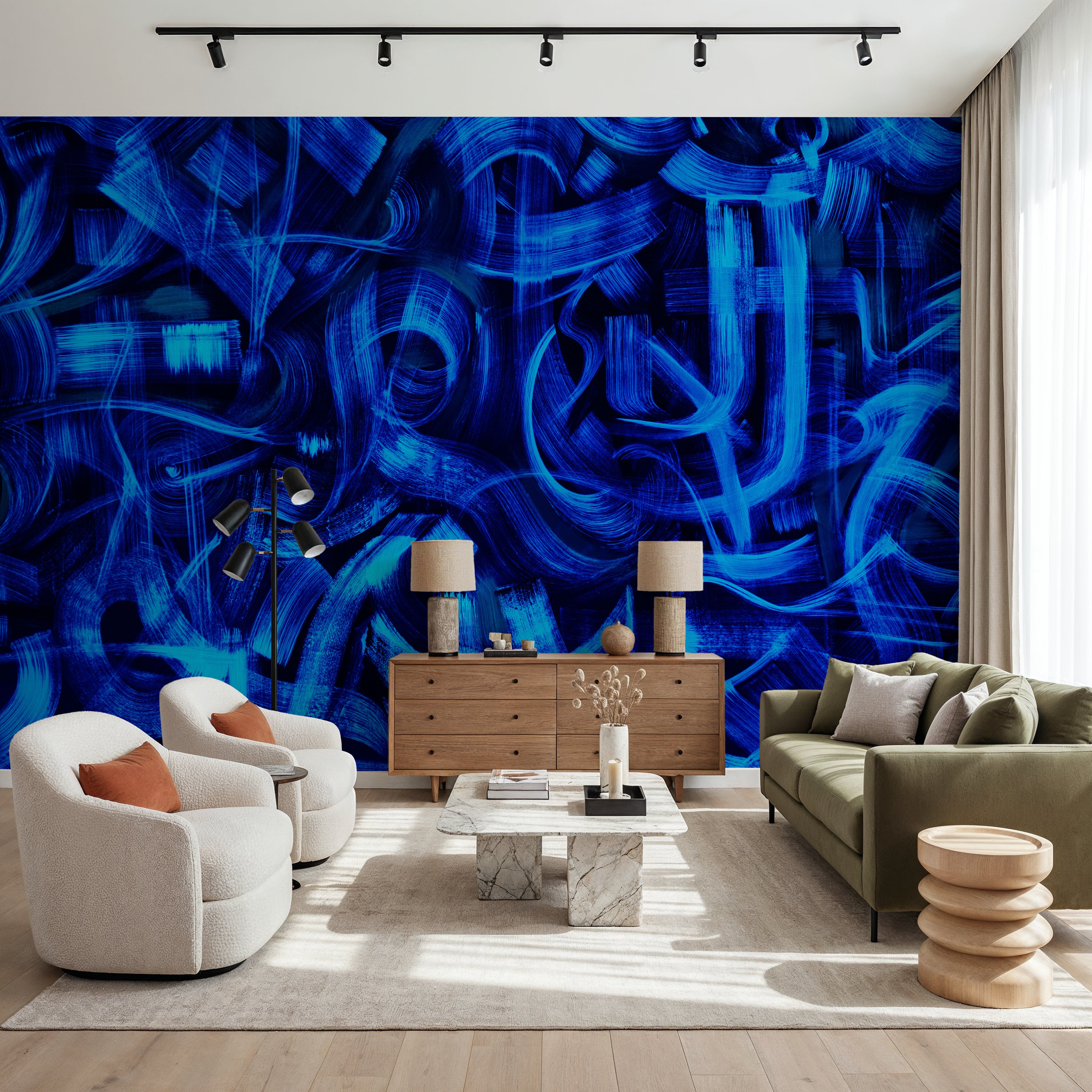 Gestures, Intense Blue