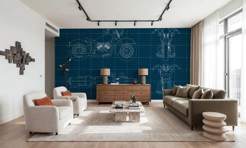 Motorcycle Blueprint