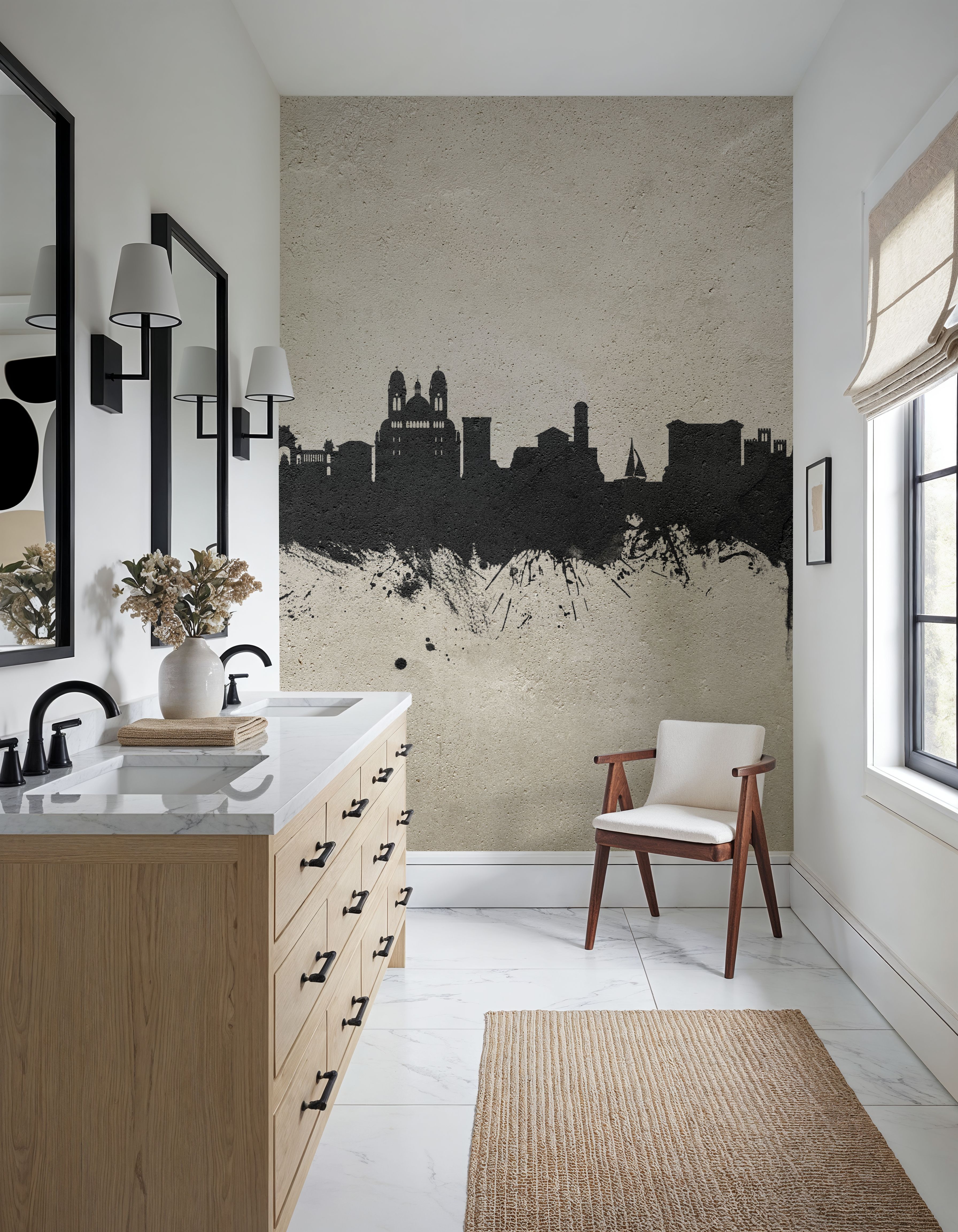 Marseille France Skyline Concrete