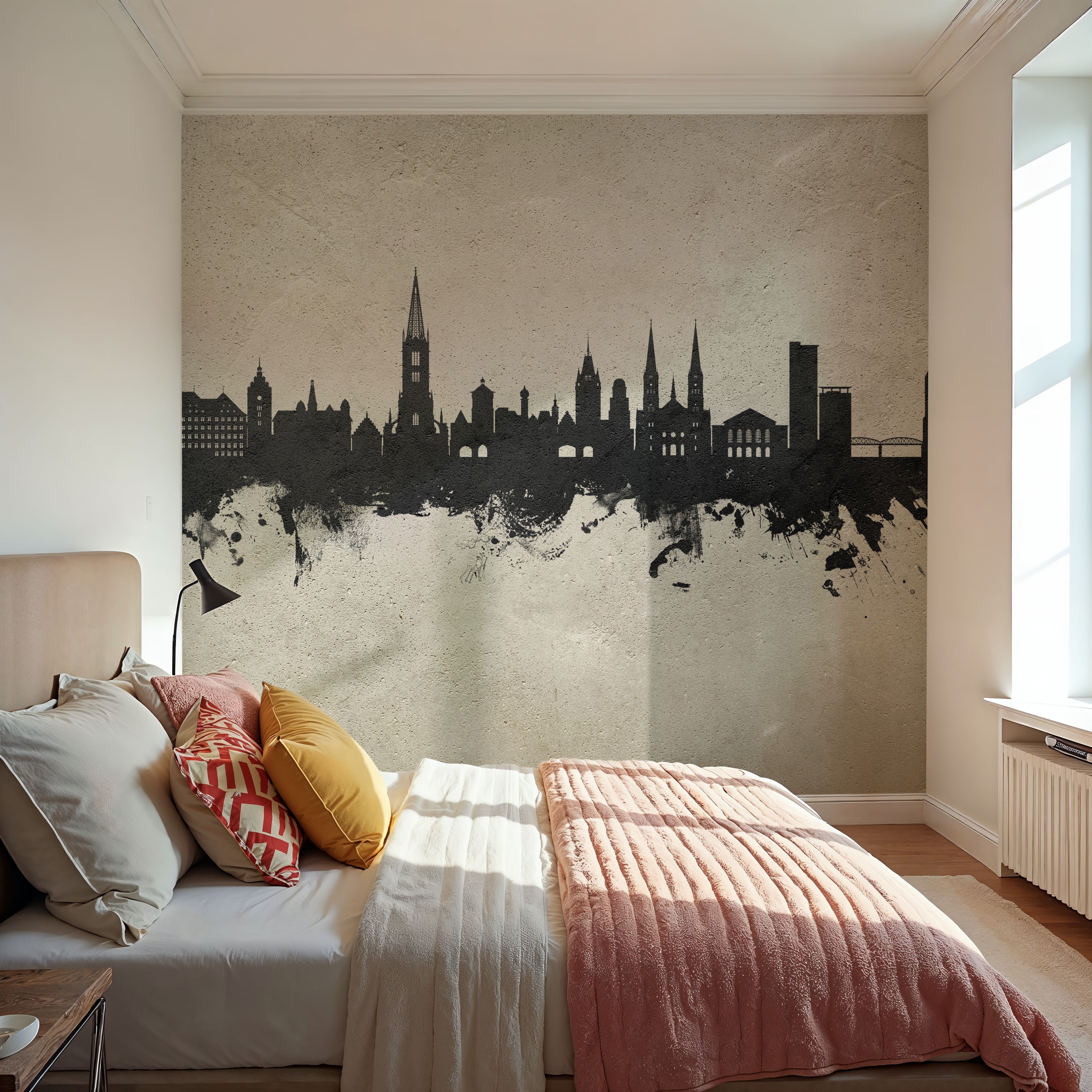 Freiburg Germnay Skyline Concrete