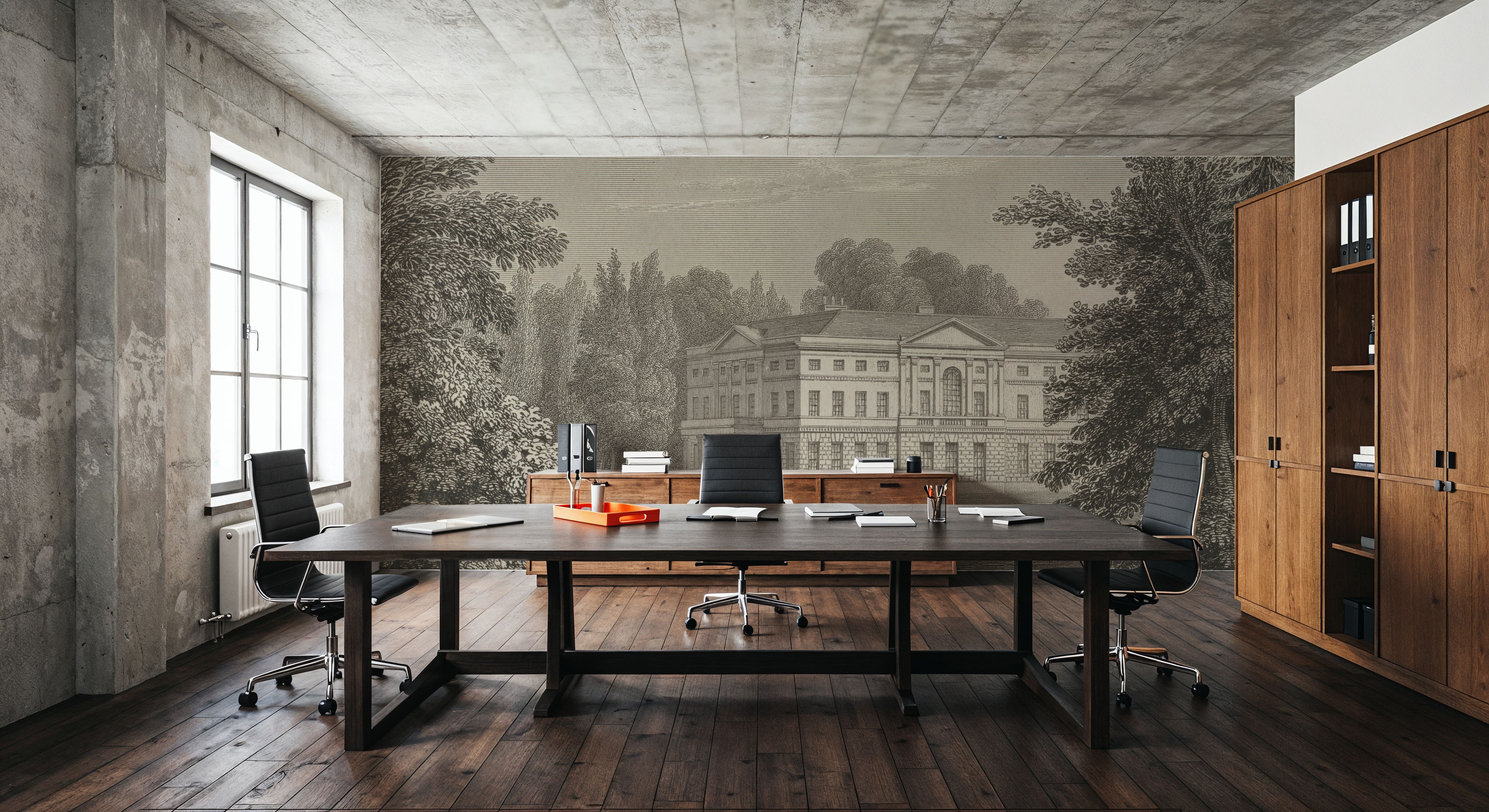 Busbridge Estate Etching