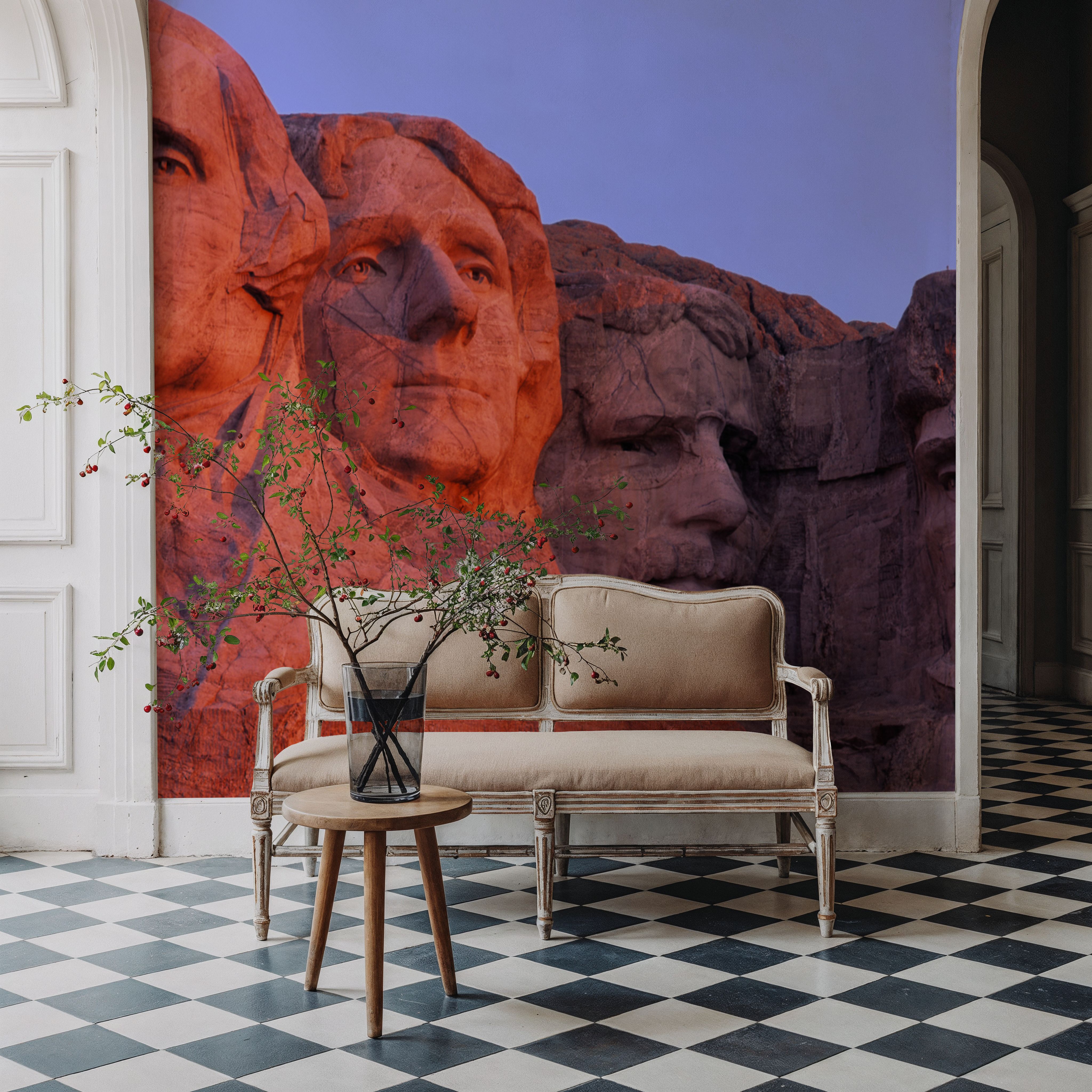 Mount Rushmore at Sunset