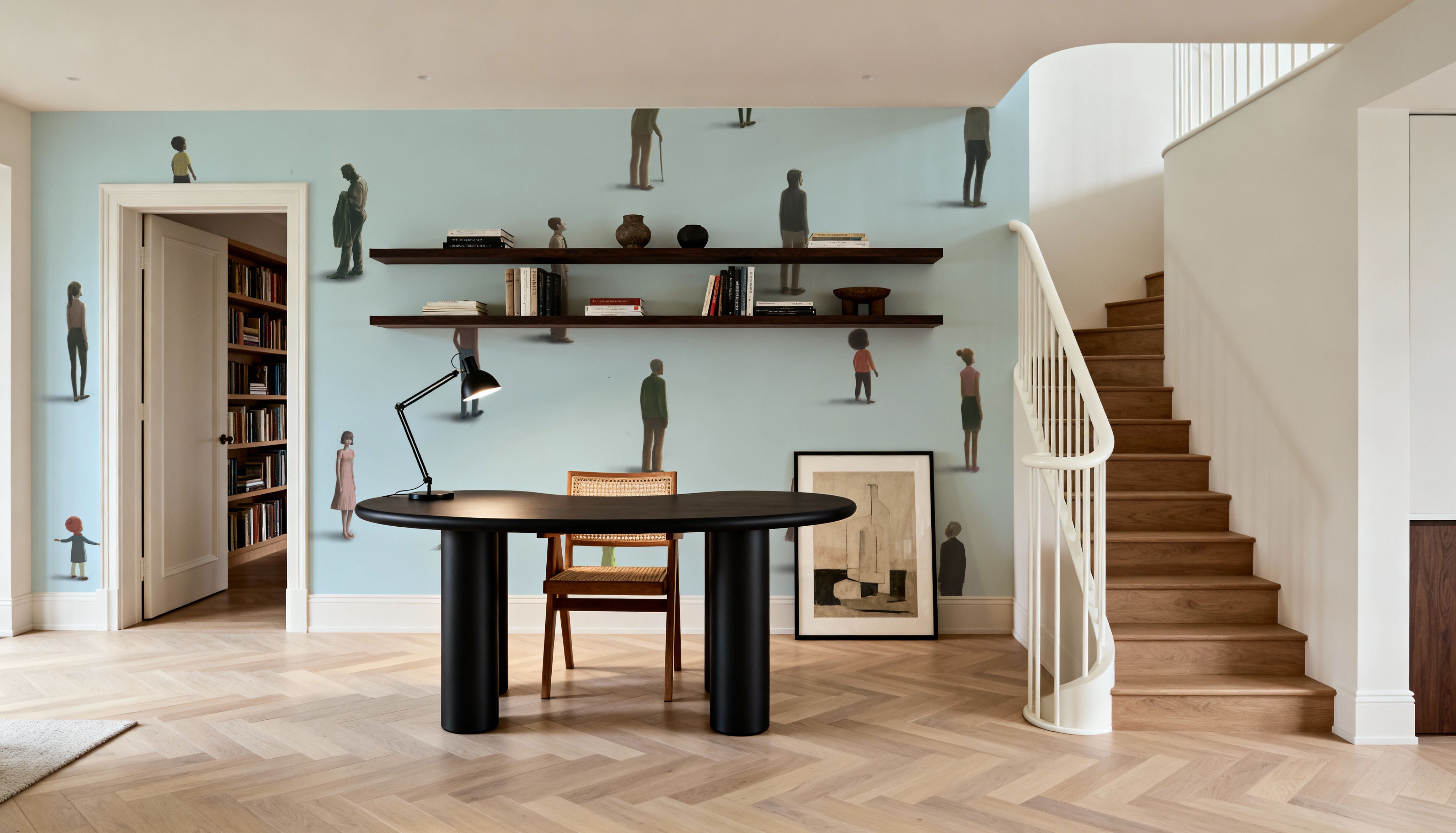 Beautiful Life Blue, Wallpaper