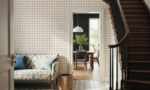 Gingham Sand