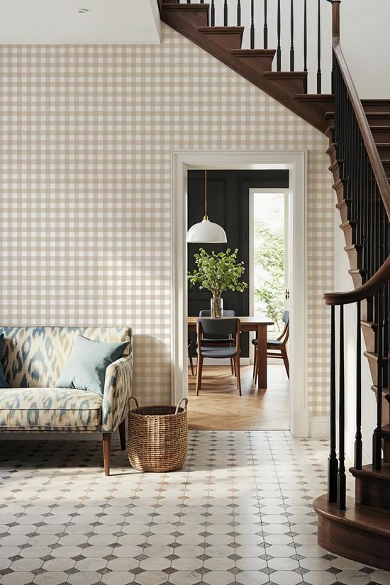 Gingham Sand