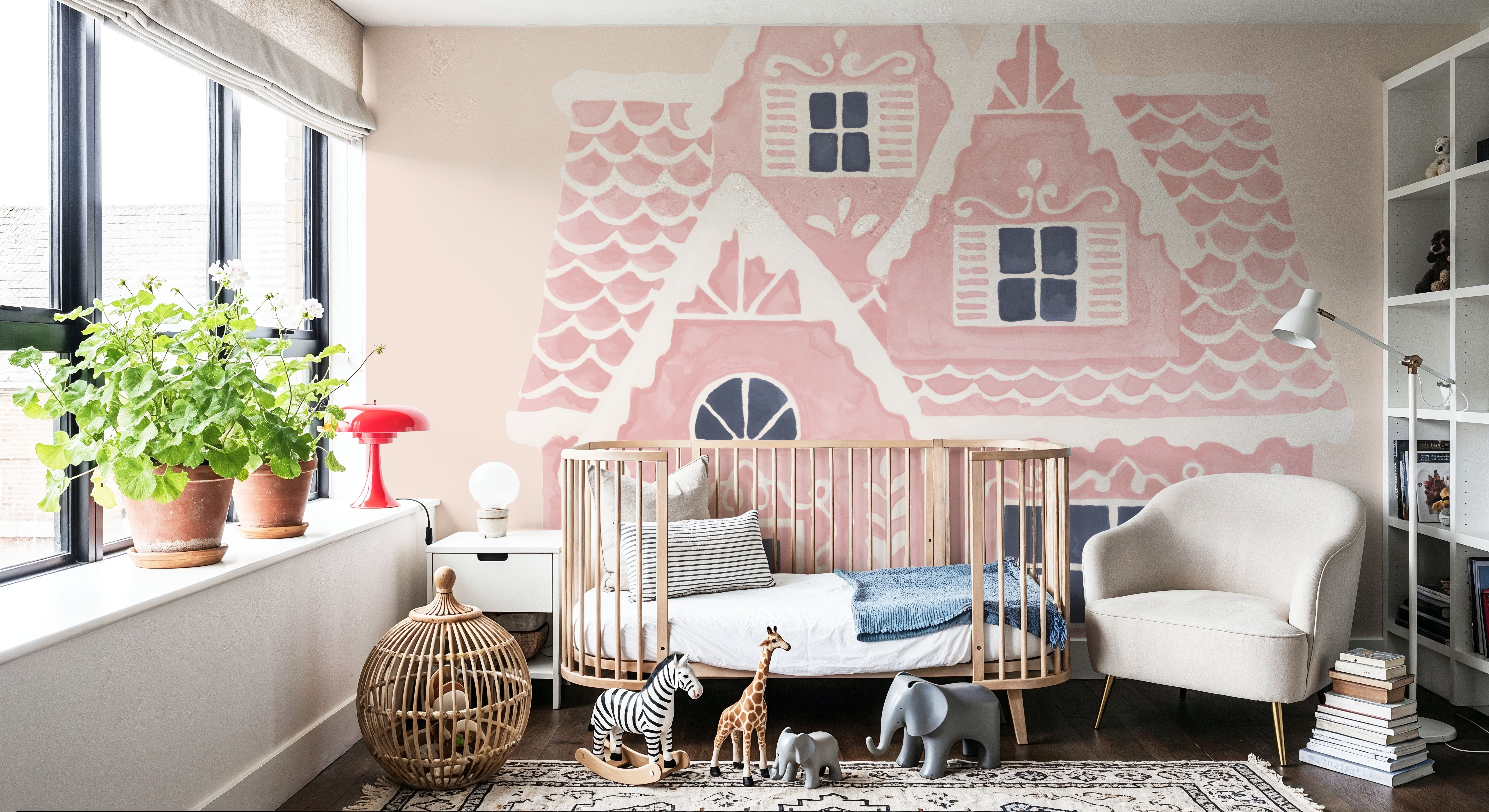 Gingerbread Dream House II Pink