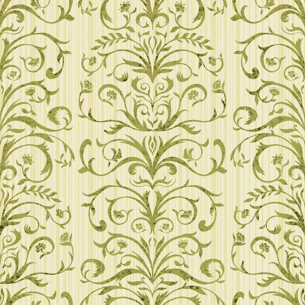 Ornate Stripes, Olive