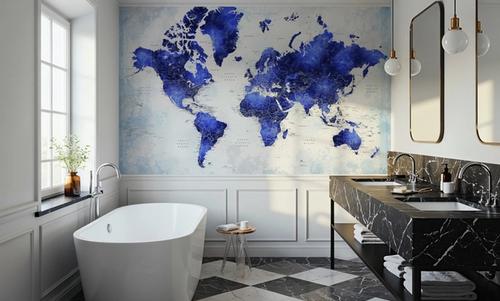 World Map Cities - Georgino