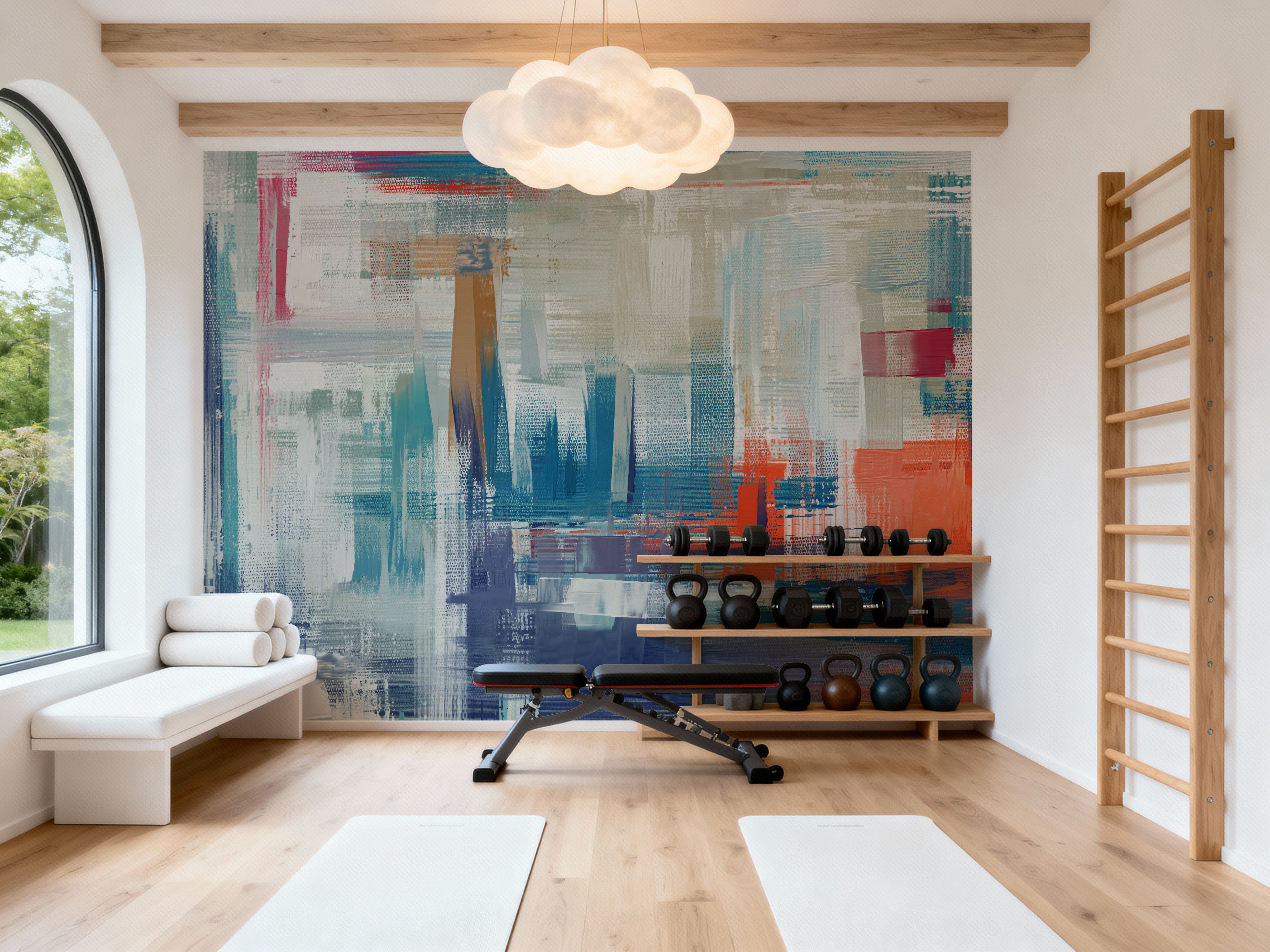 Sense Of The City, White And Blue