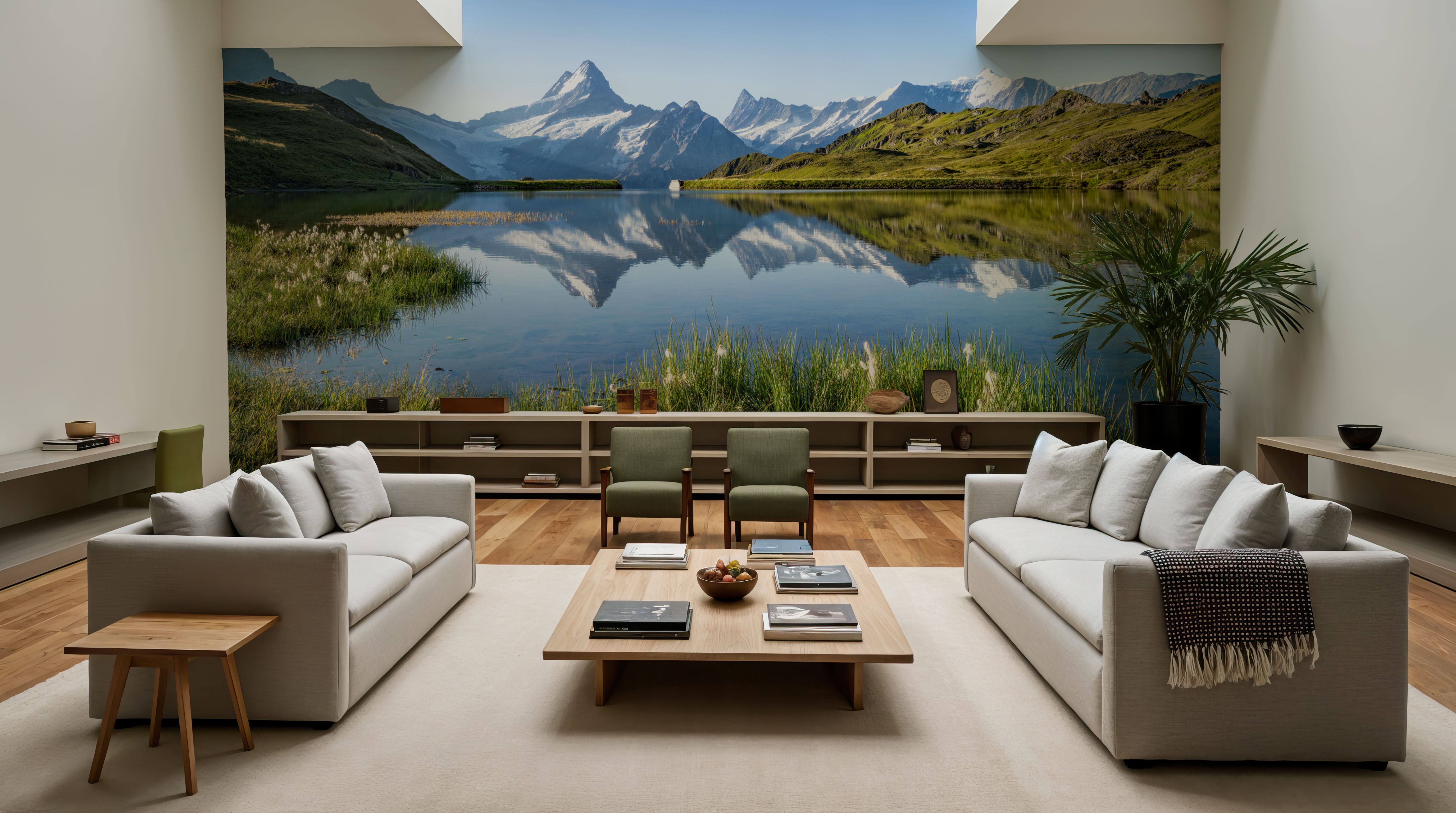 Schreckhorn Green, Tapeten