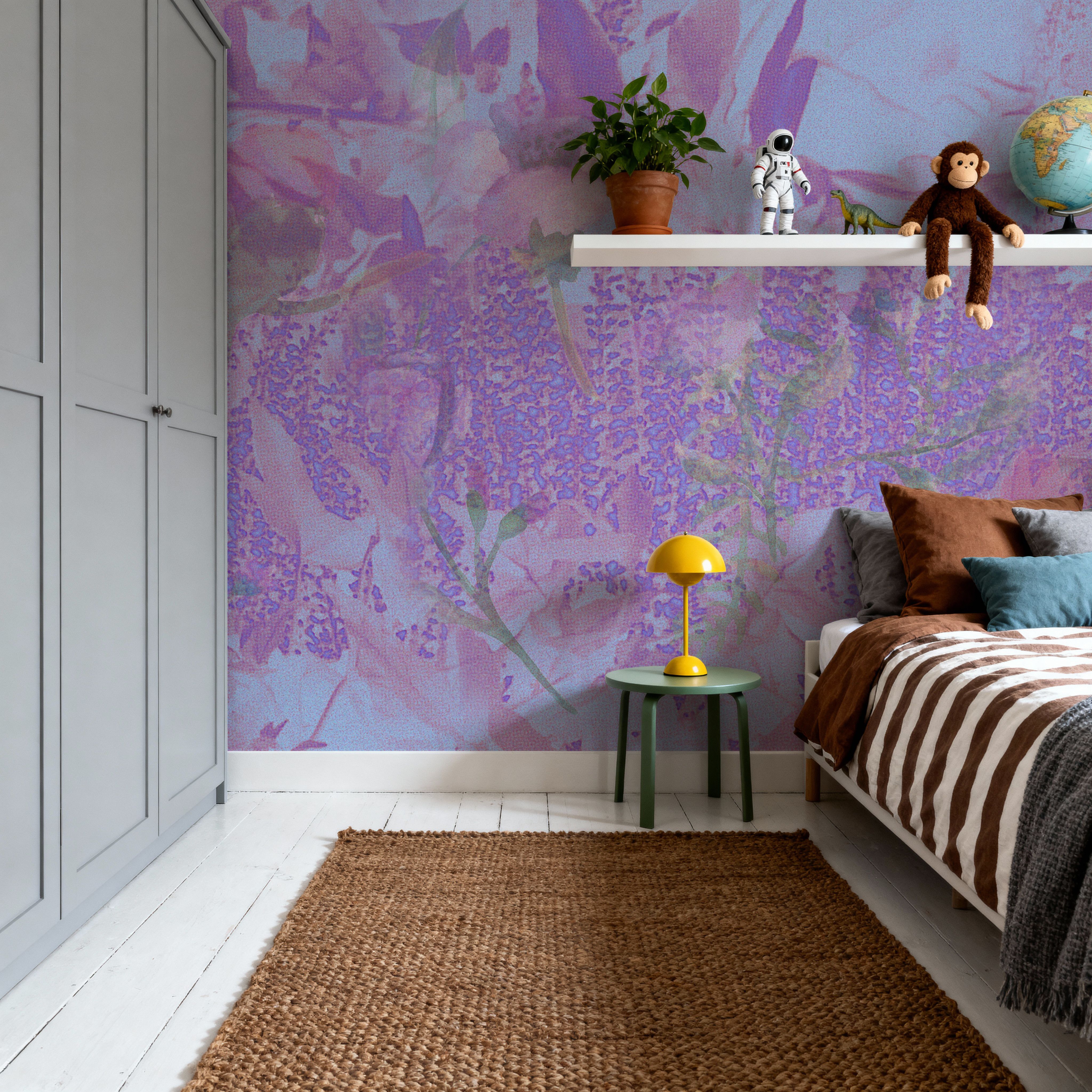 Dream Lupine, Washed Periwinkle
