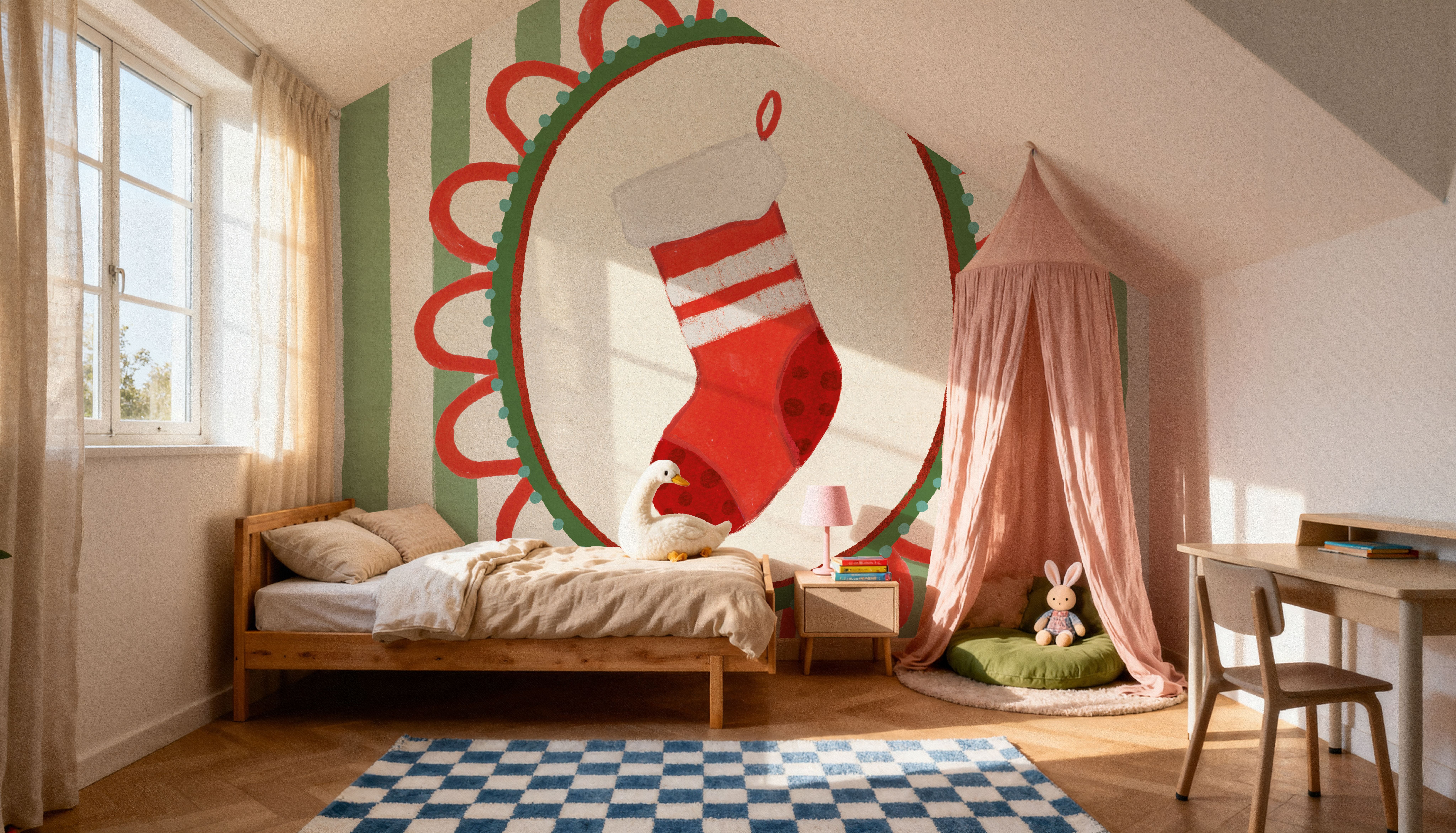 Bright Whimsy IV, Wallpaper