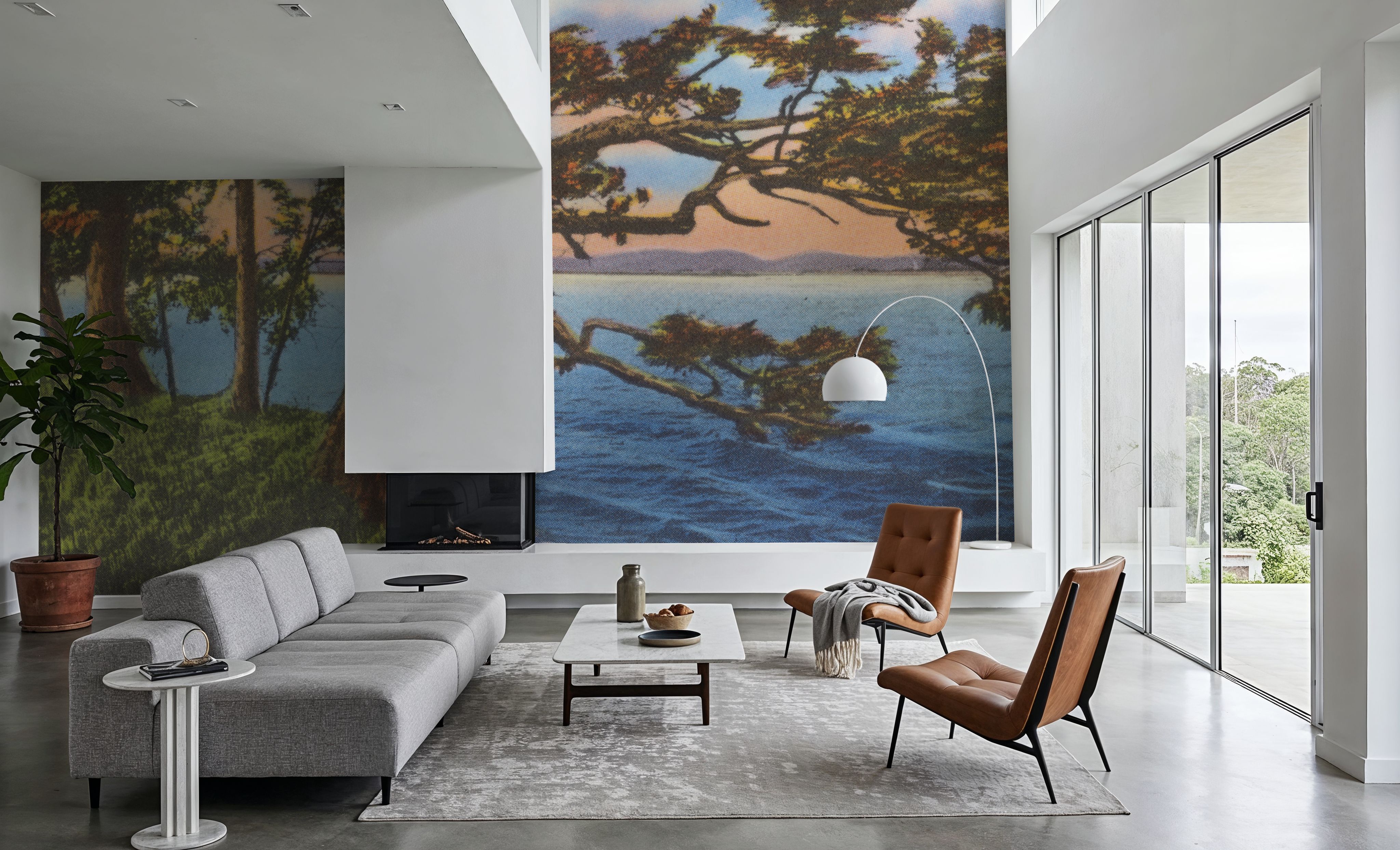 Shoreline - Screenprint Postcard