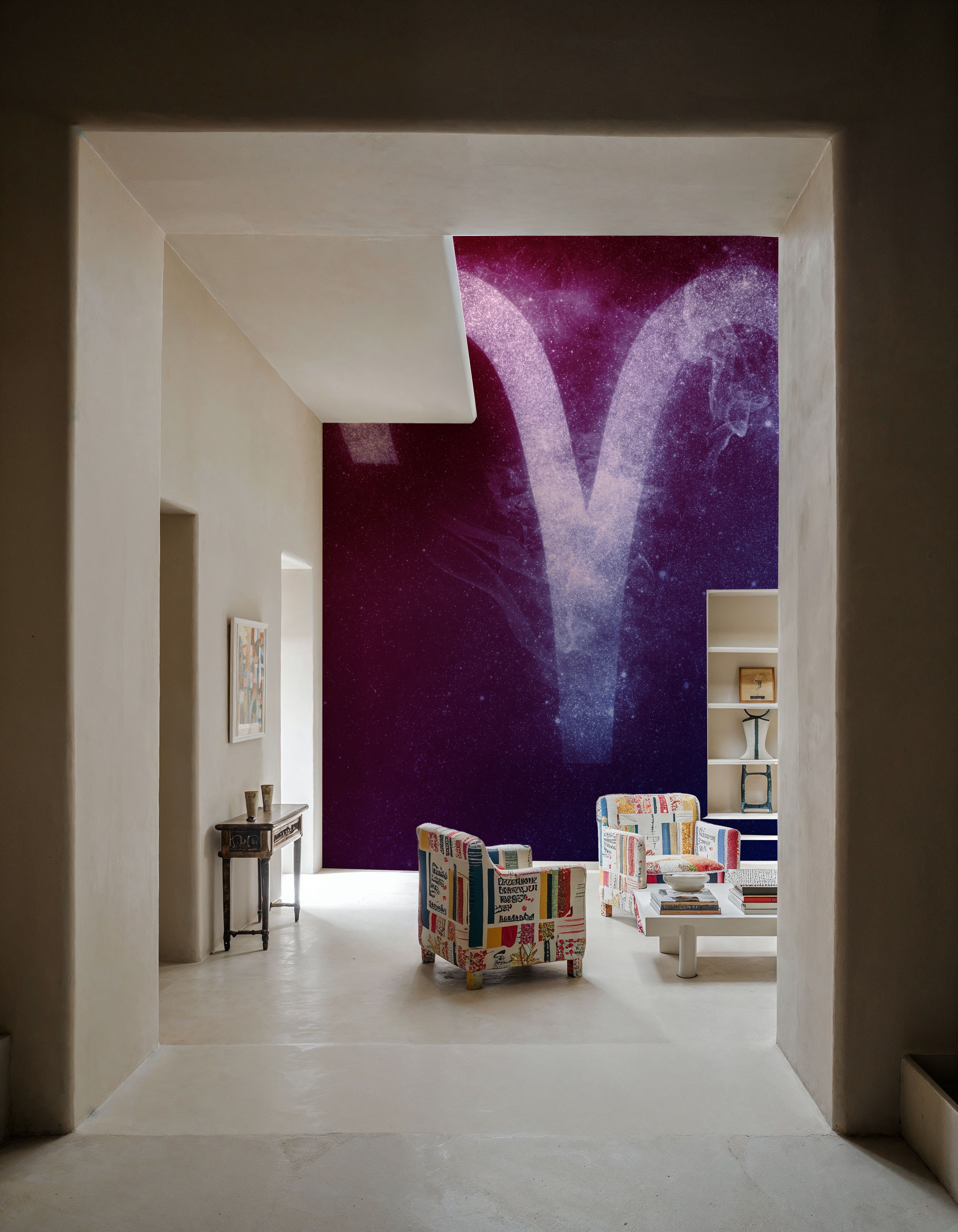 Aries Zodiac of Stars 