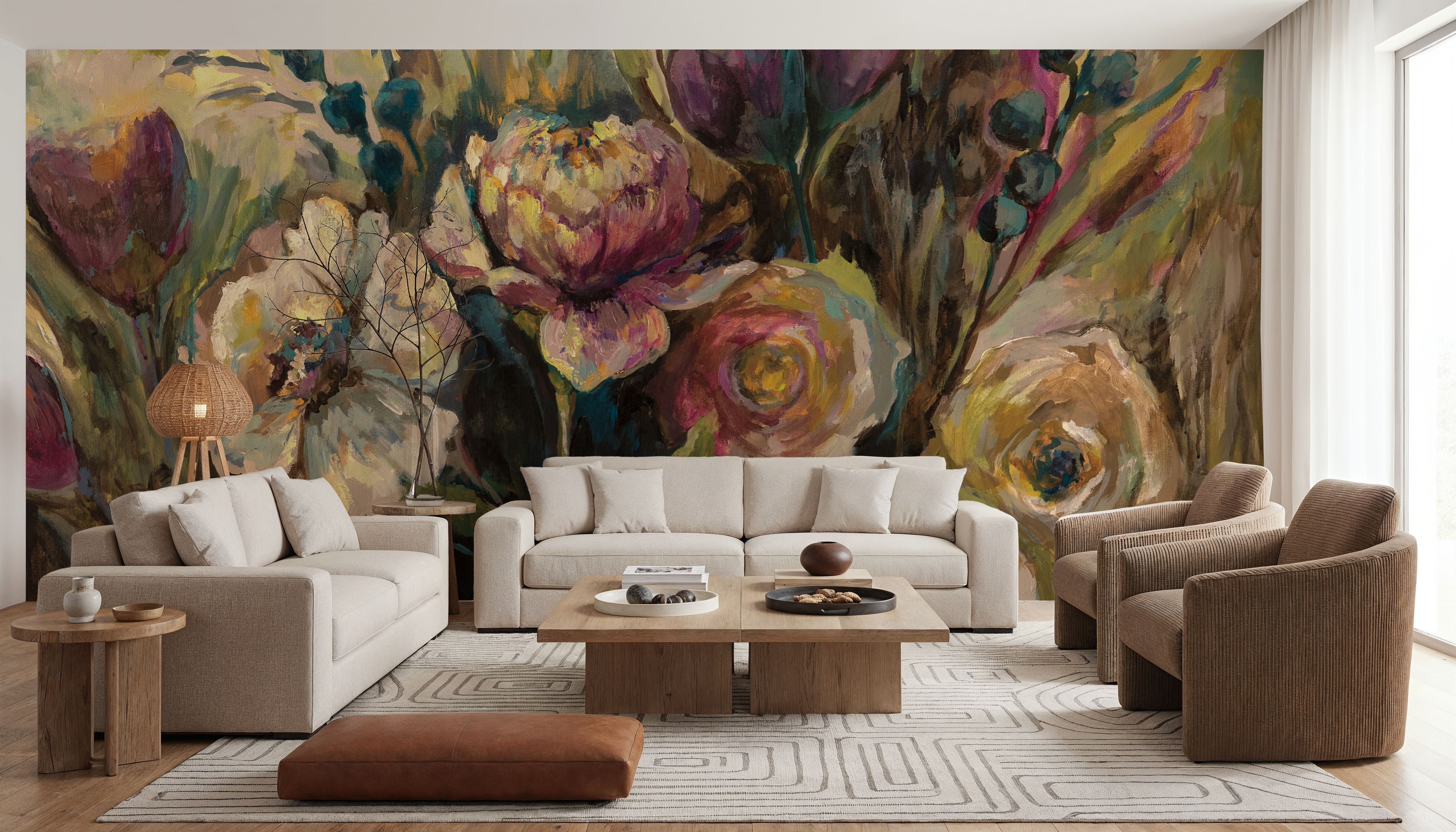 Summer Garden, Wallpaper