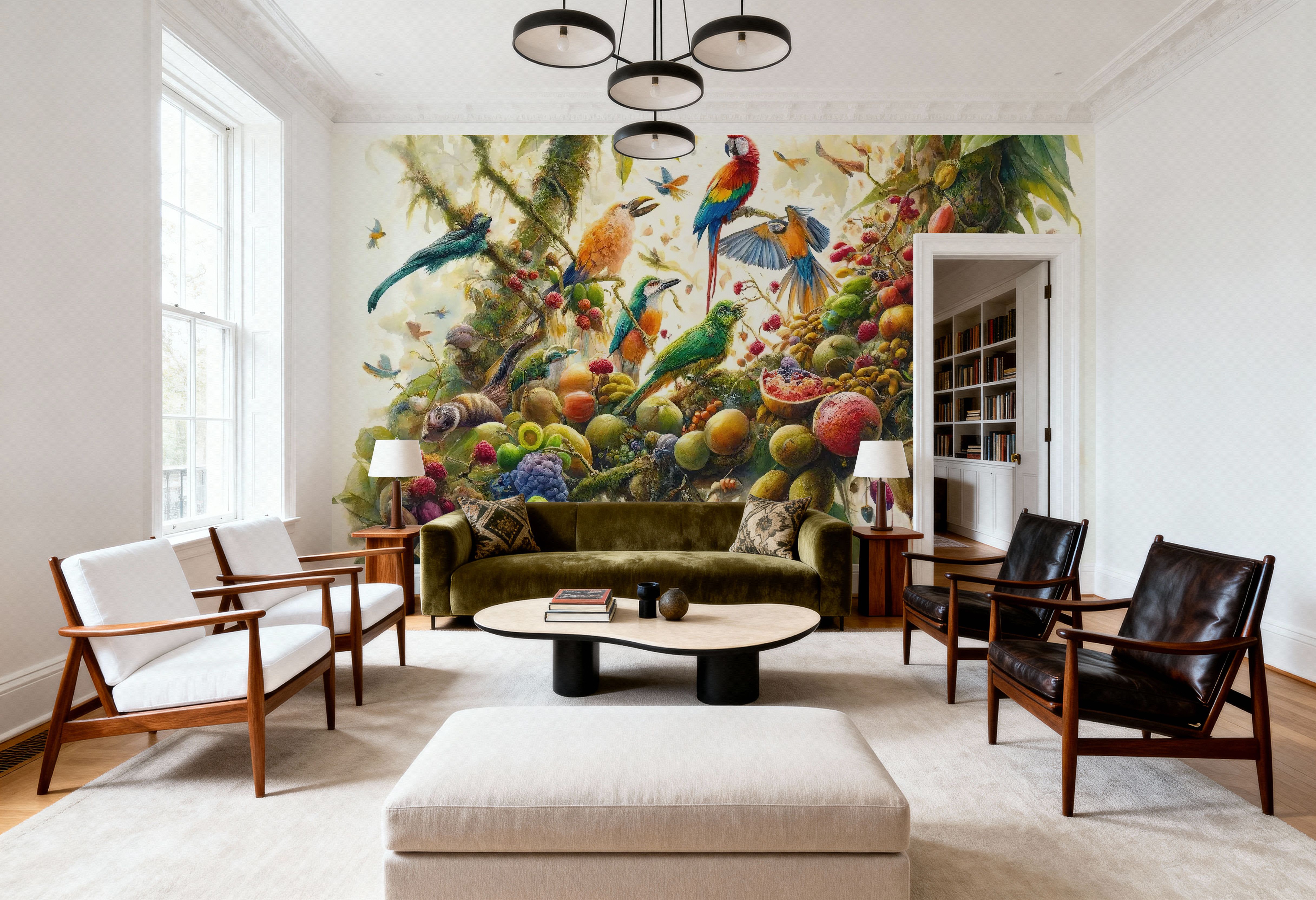 Jungle Symphony in Vivid Hues