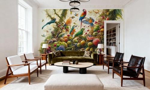 Jungle Symphony in Vivid Hues
