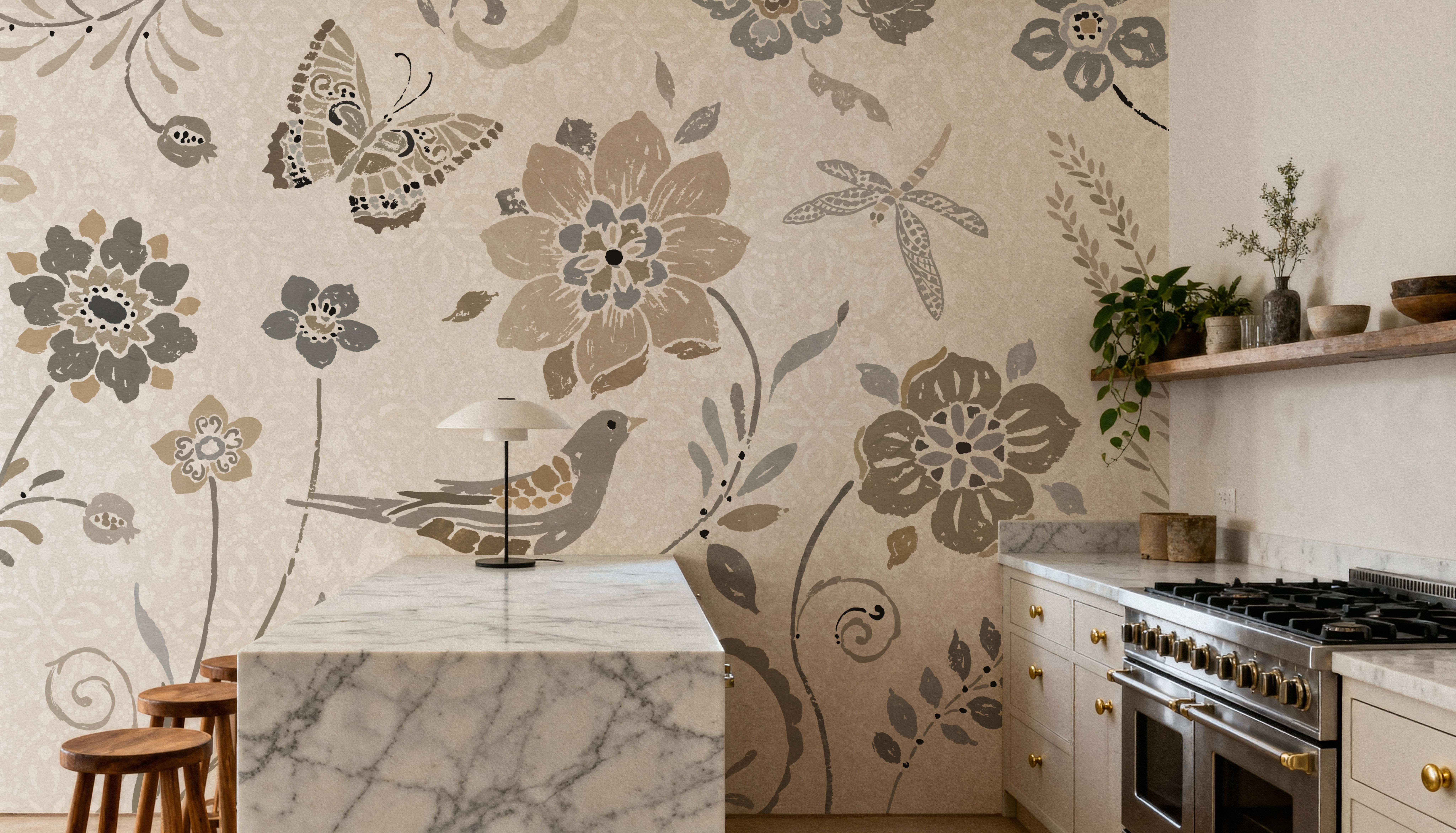 Spanish Impressions I Neutral, Tapeten