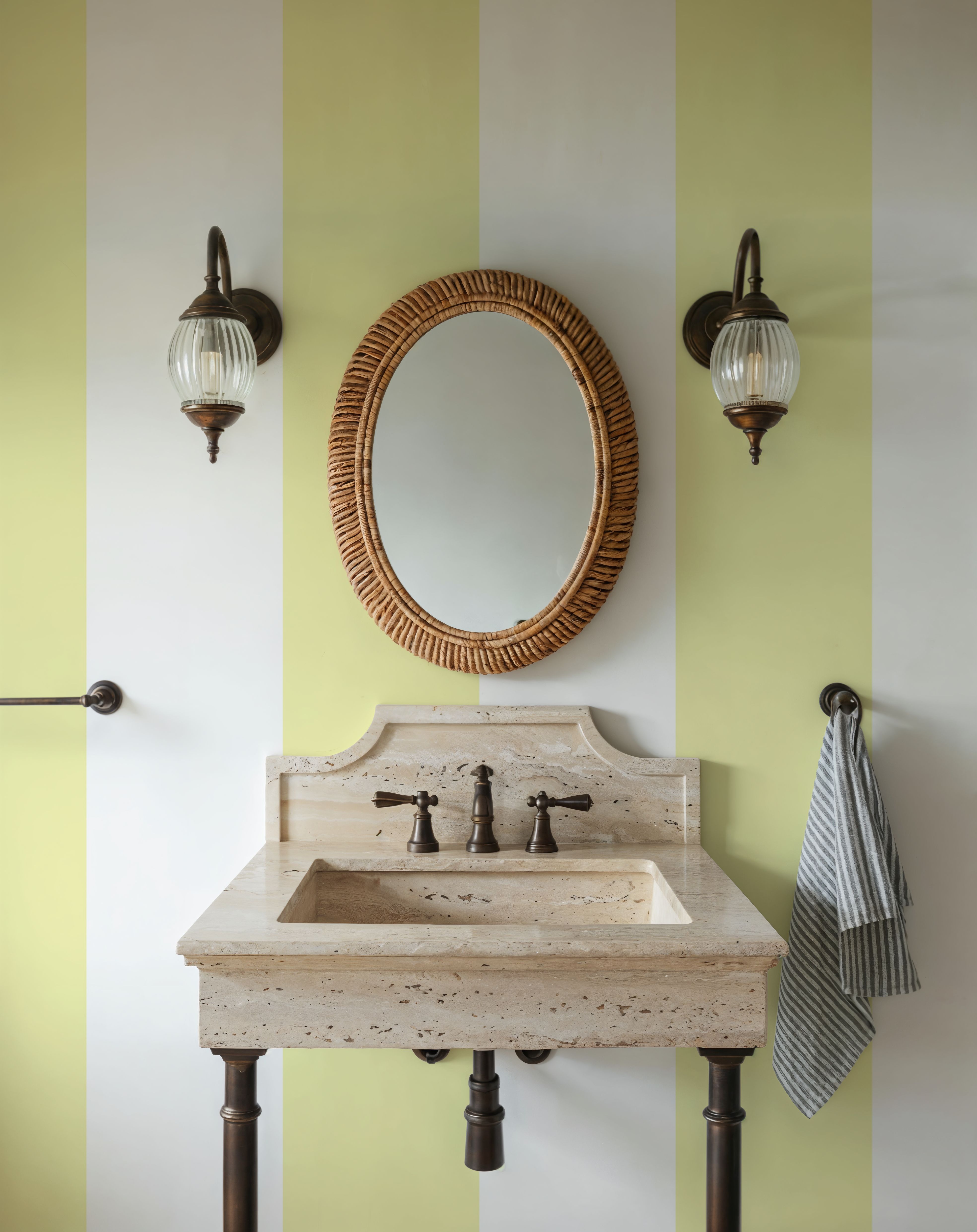 Circus Stripes, Yellow