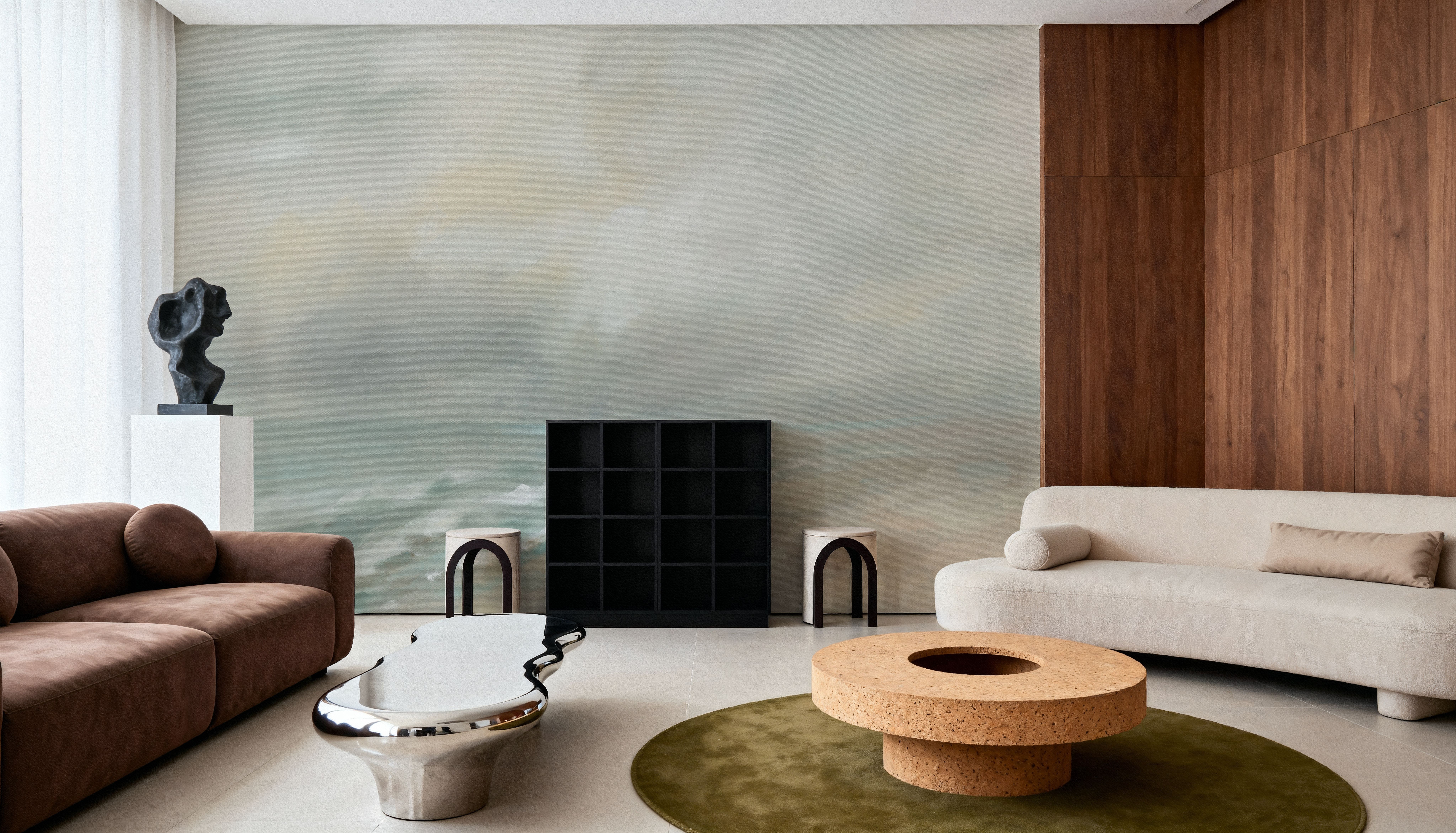 Wispy Clouds at Dawn, Wallpaper