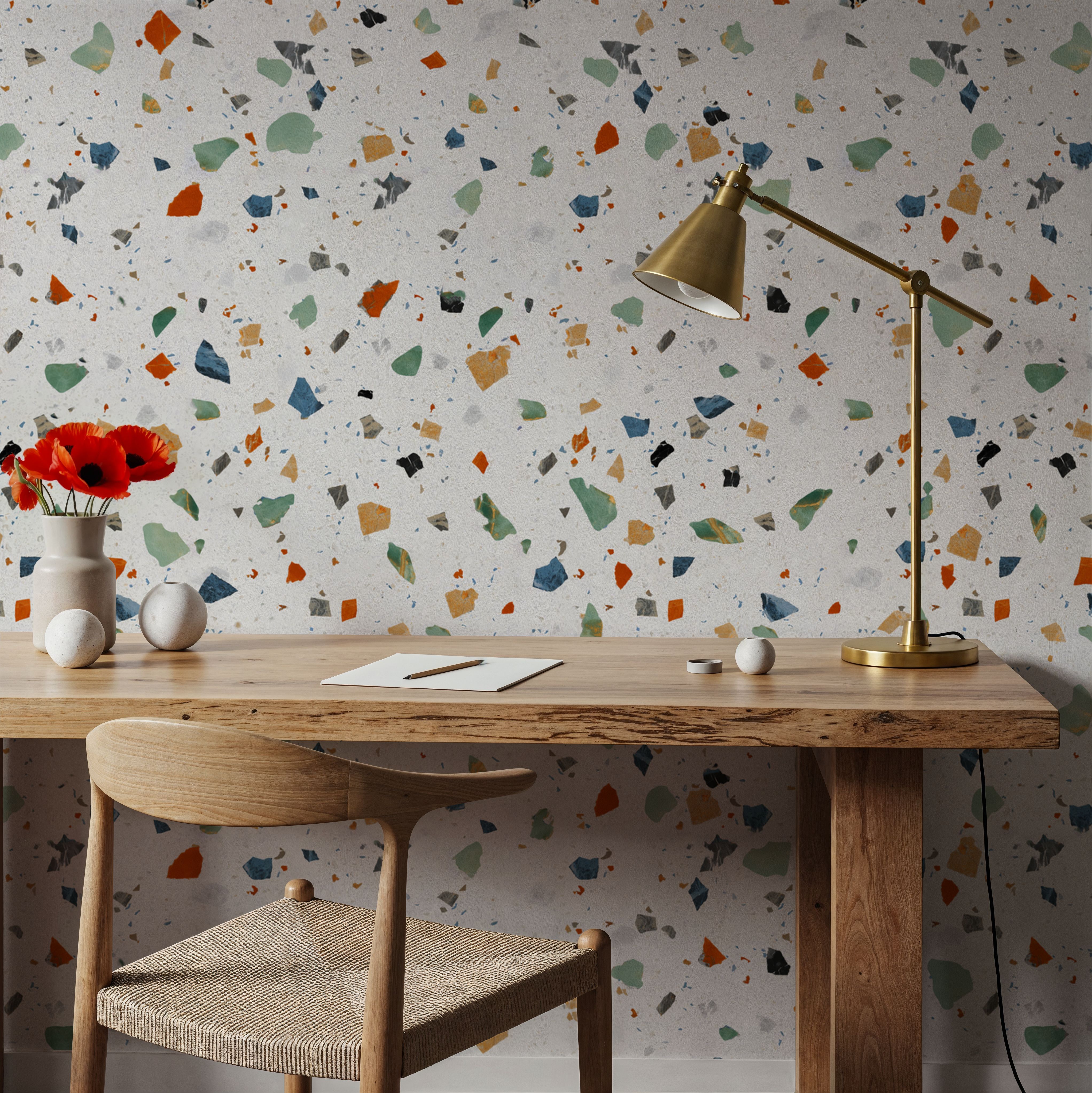 Terrazzo Multi Small, Chalk