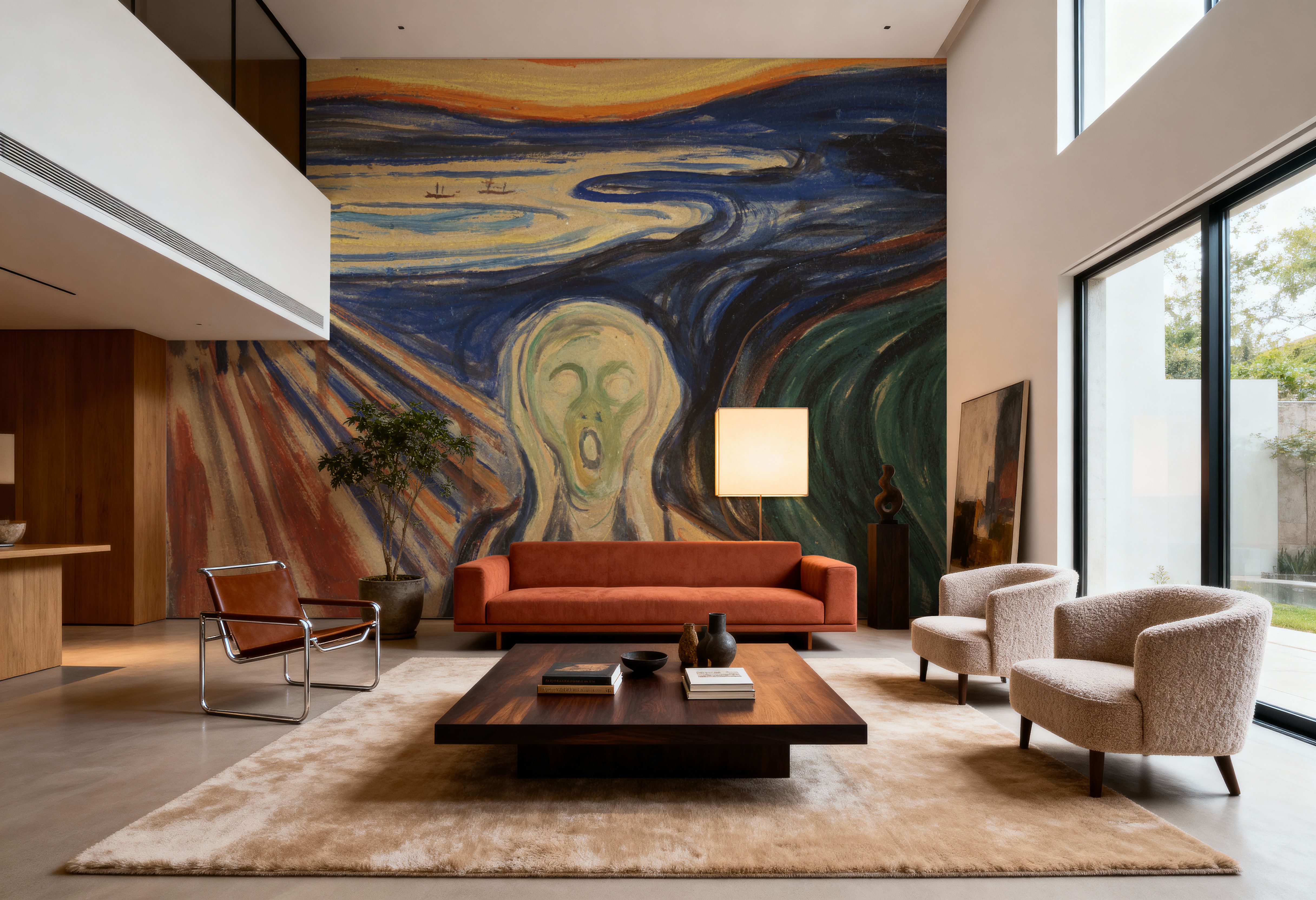 The Scream, Wallpaper