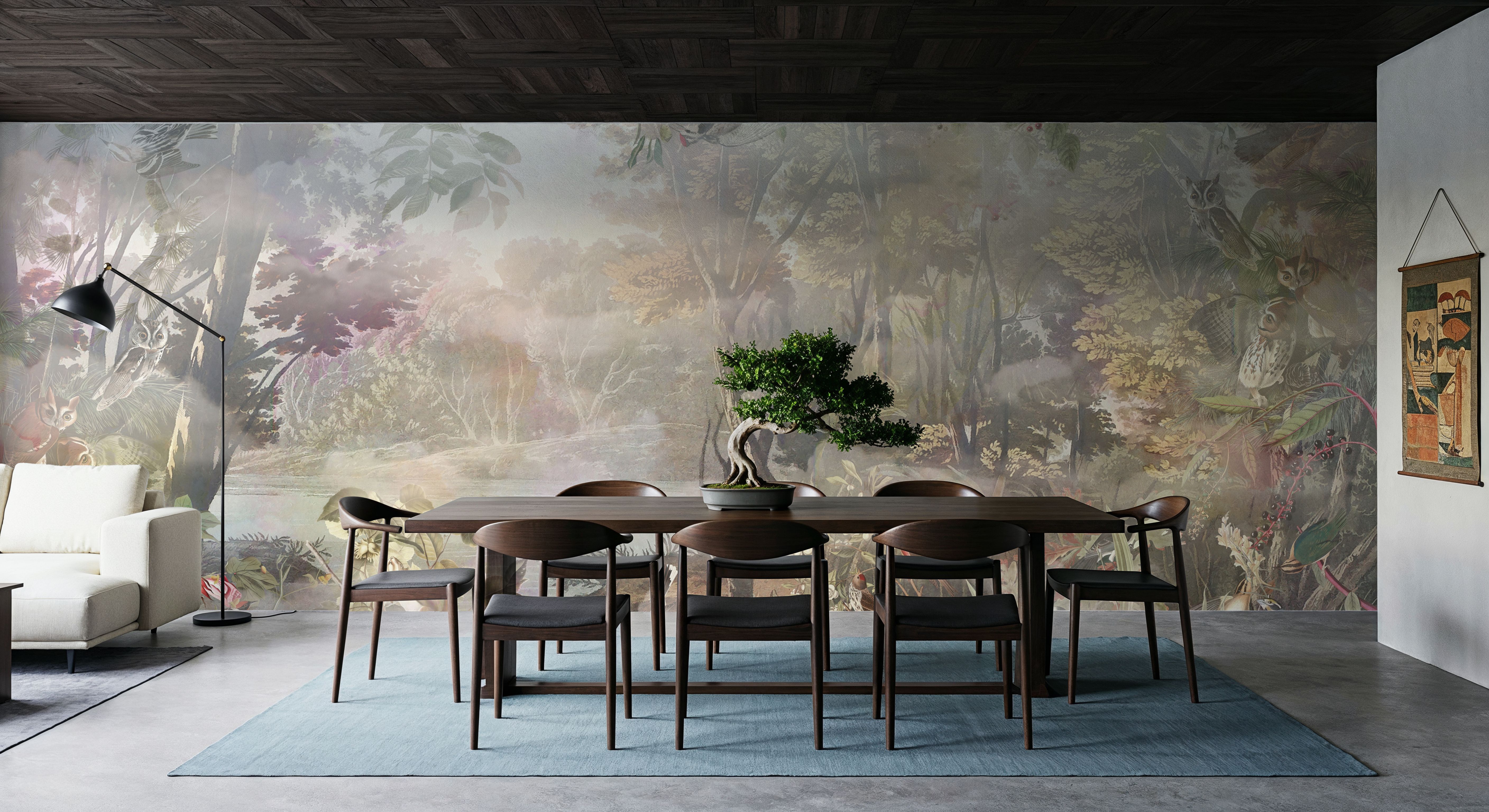 Hidden Land Scenery Collage, Tapeten