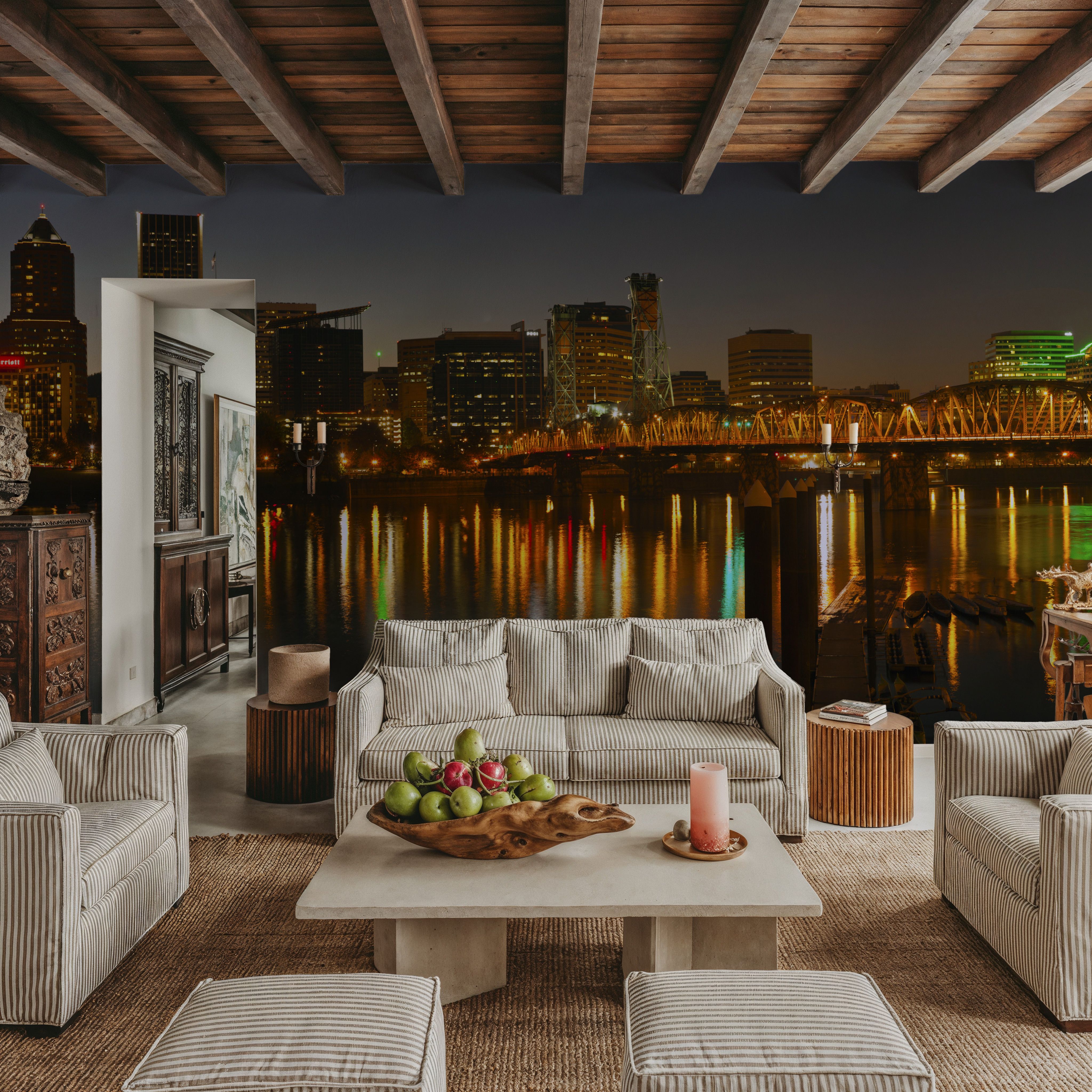 Riverfront Nightscape