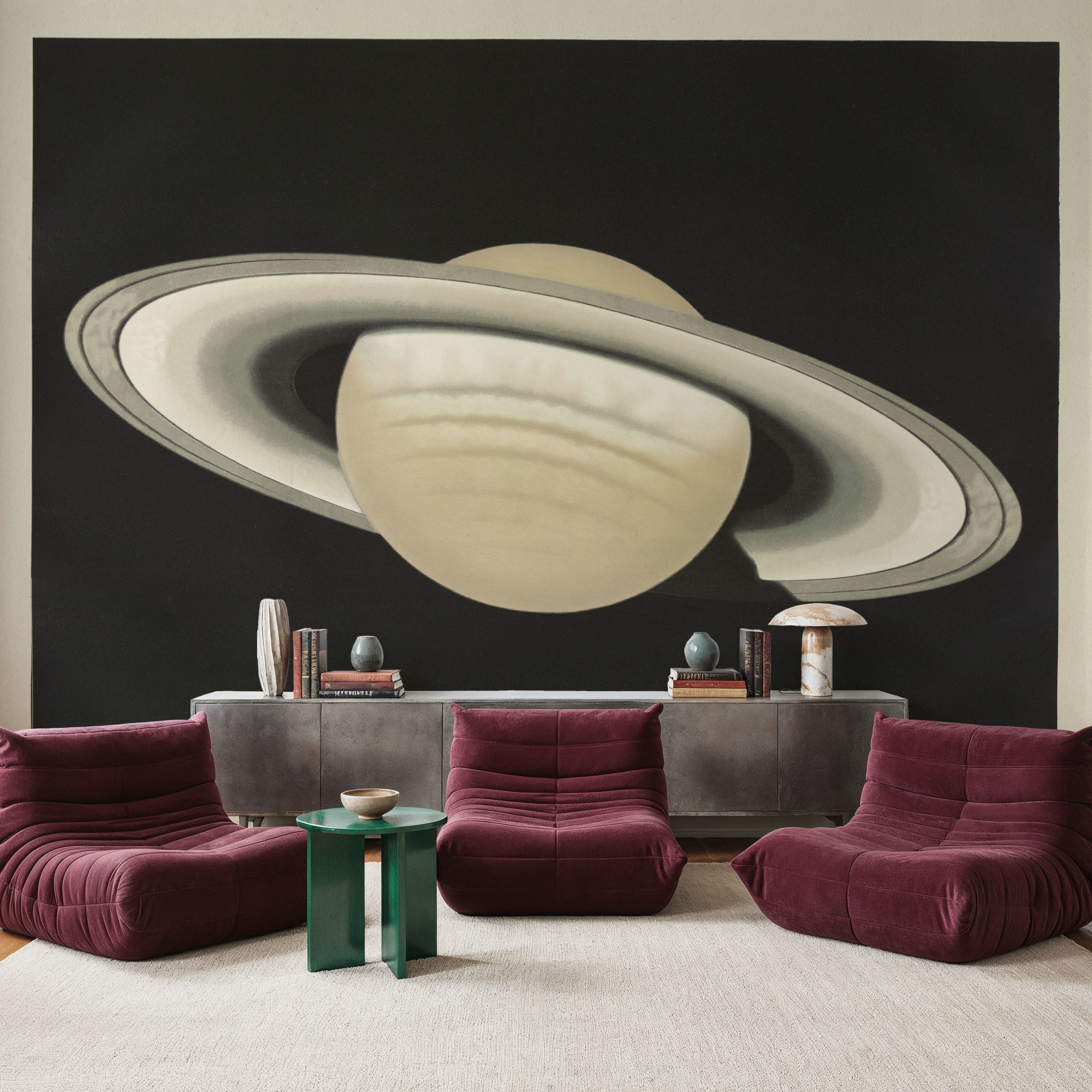 The Planet Saturn - Framed