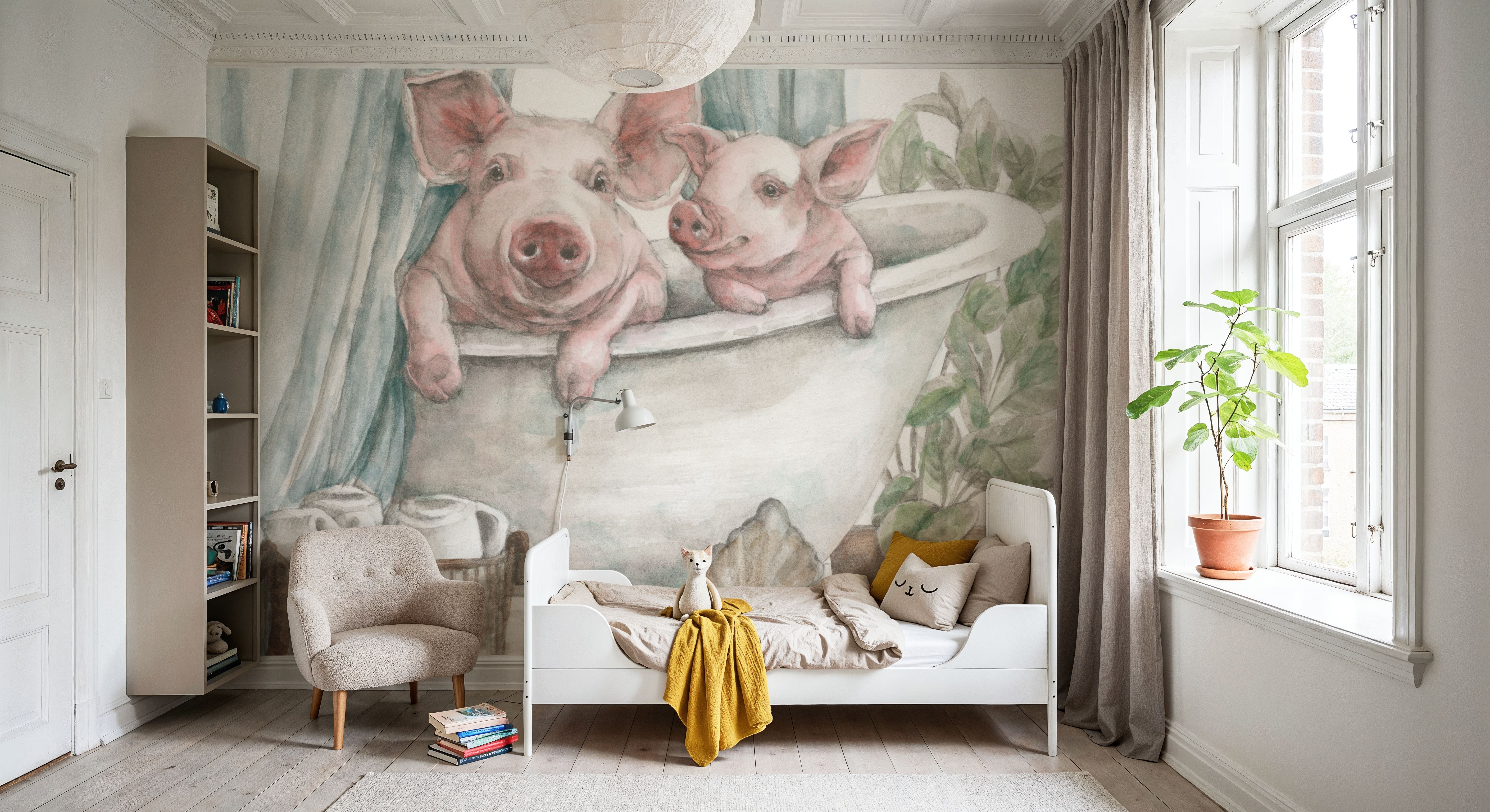 Pigs in a Tub Color