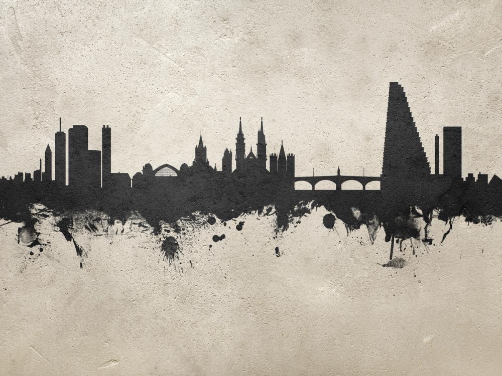 Basel Switzerland Skyline Concrete