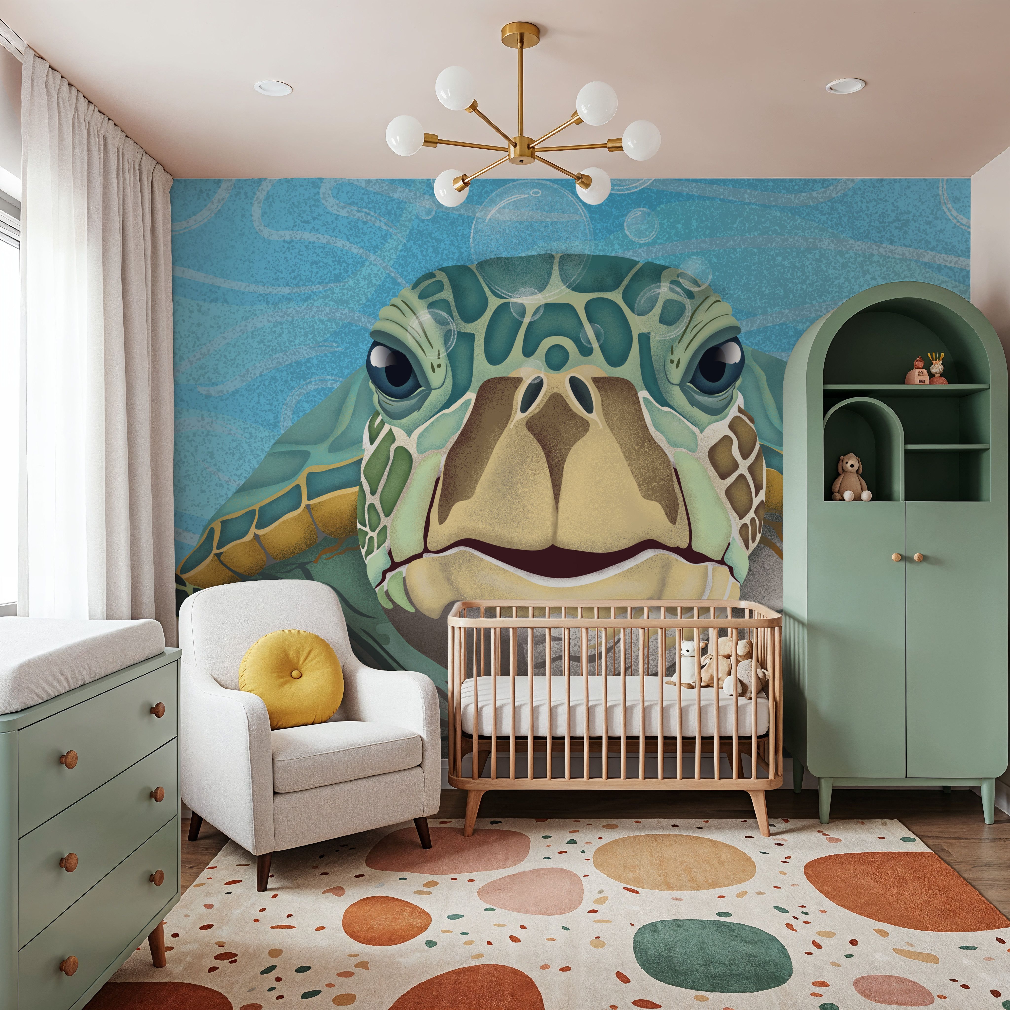 Hello Turtle, Light Blue