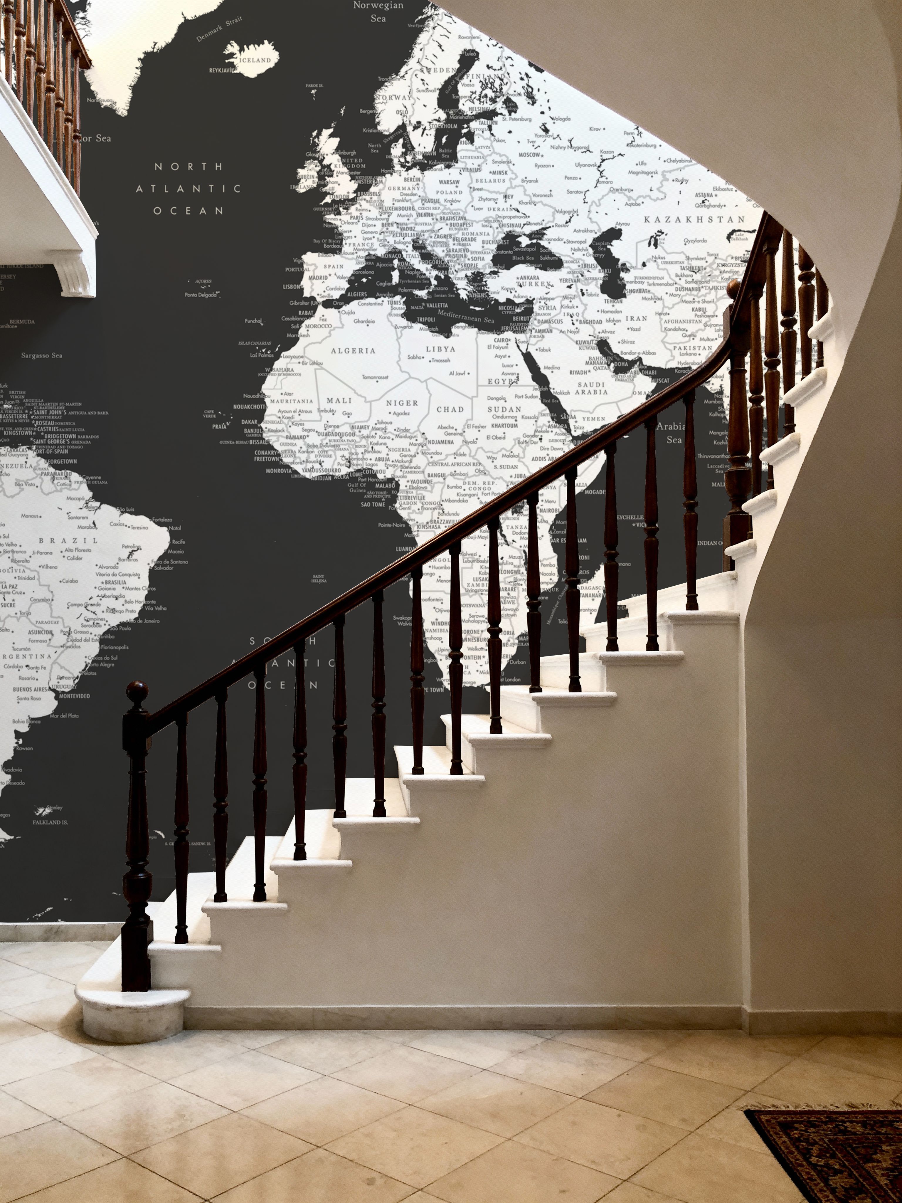 World Map Cities - Milo