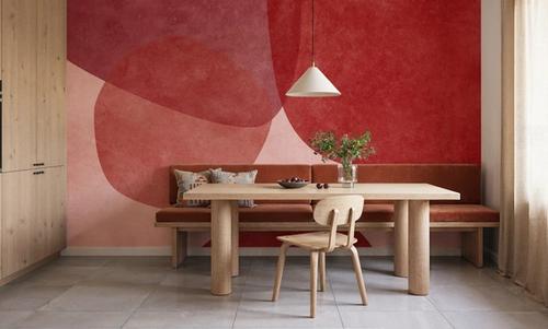 Embracing Shapes, Cherry Red